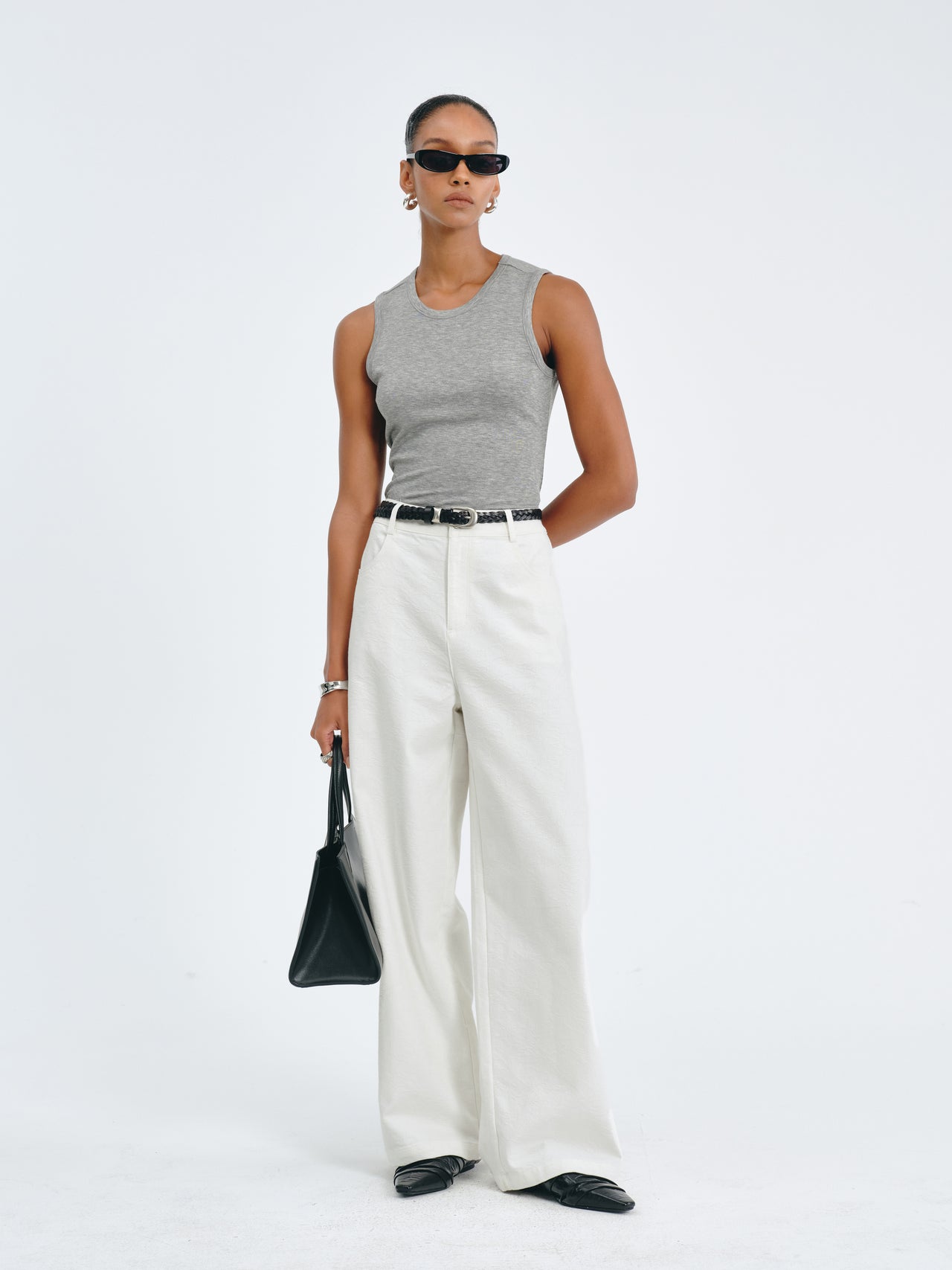 Sculpt Wide-Leg Jeans