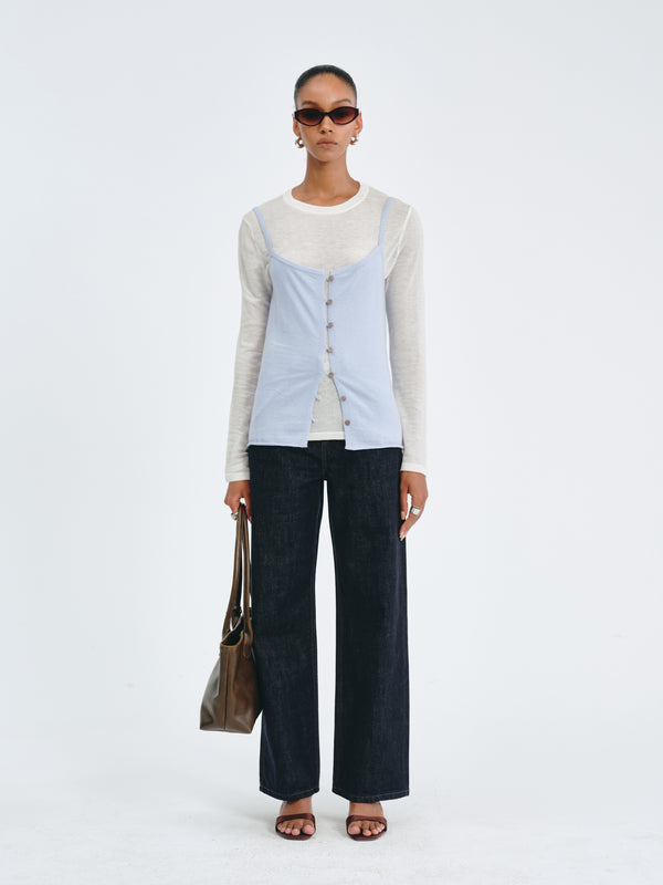 Nacre Wool Vest