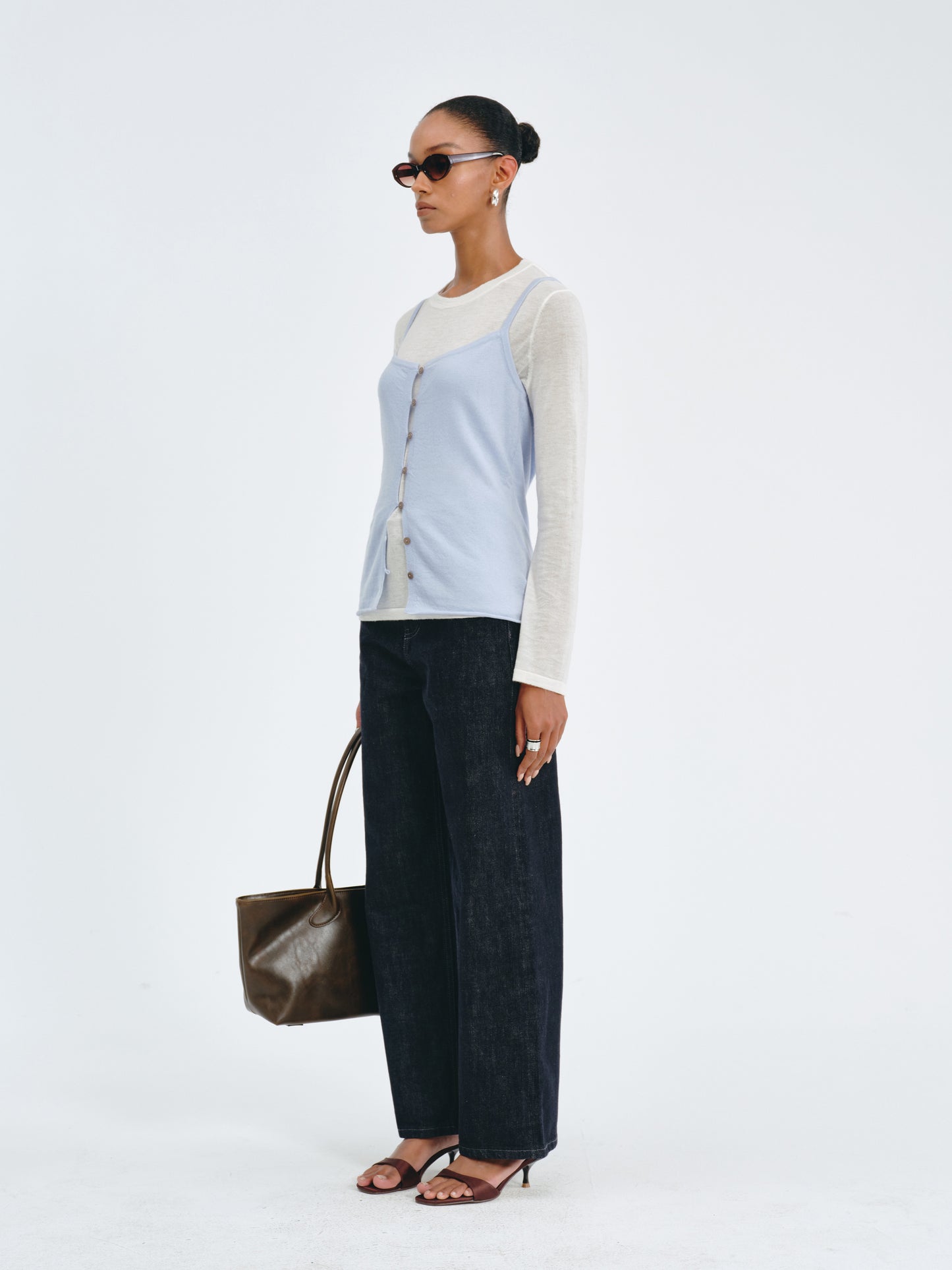 Nacre Wool Vest