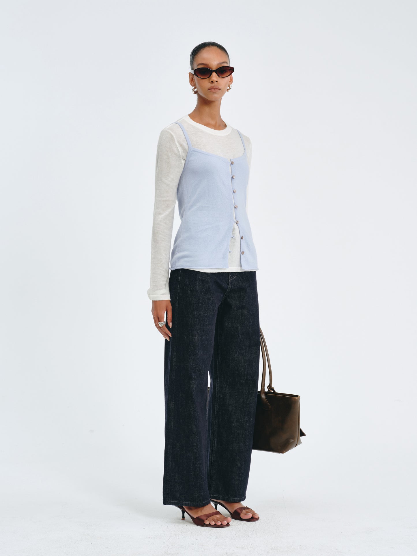 Nacre Wool Vest