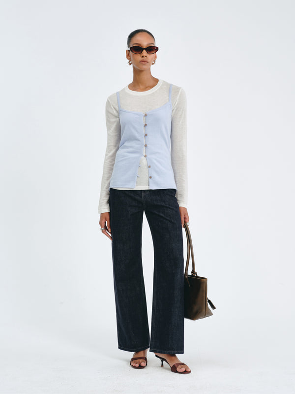 Nacre Wool Vest