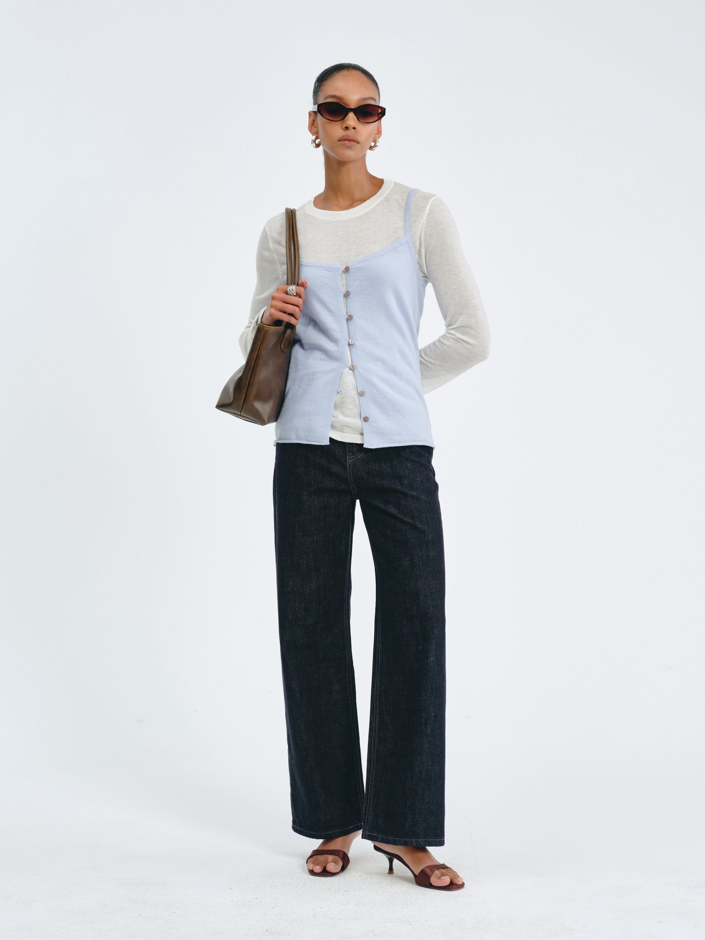 Nacre Wool Vest