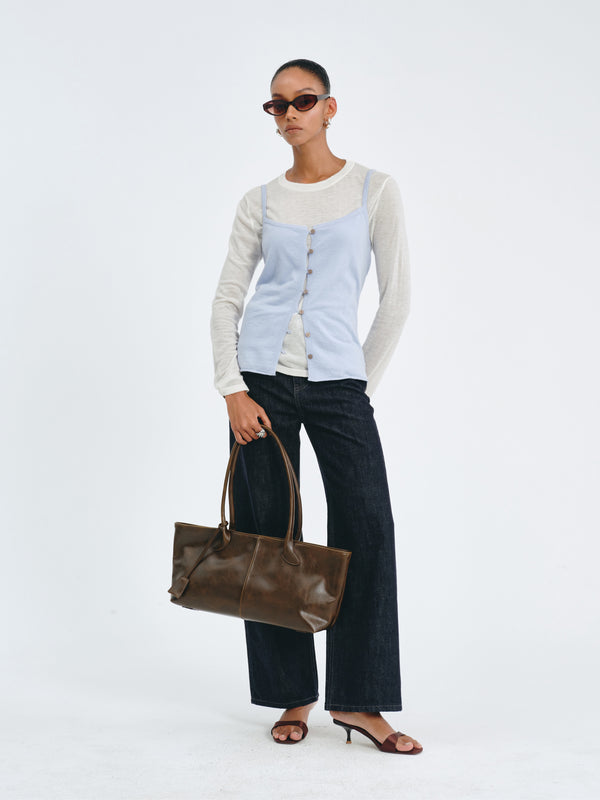 Nacre Wool Vest
