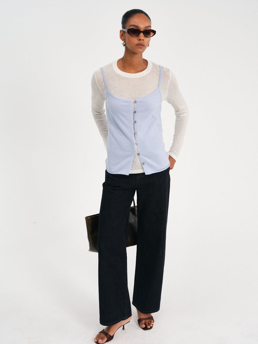 Nacre Wool Vest
