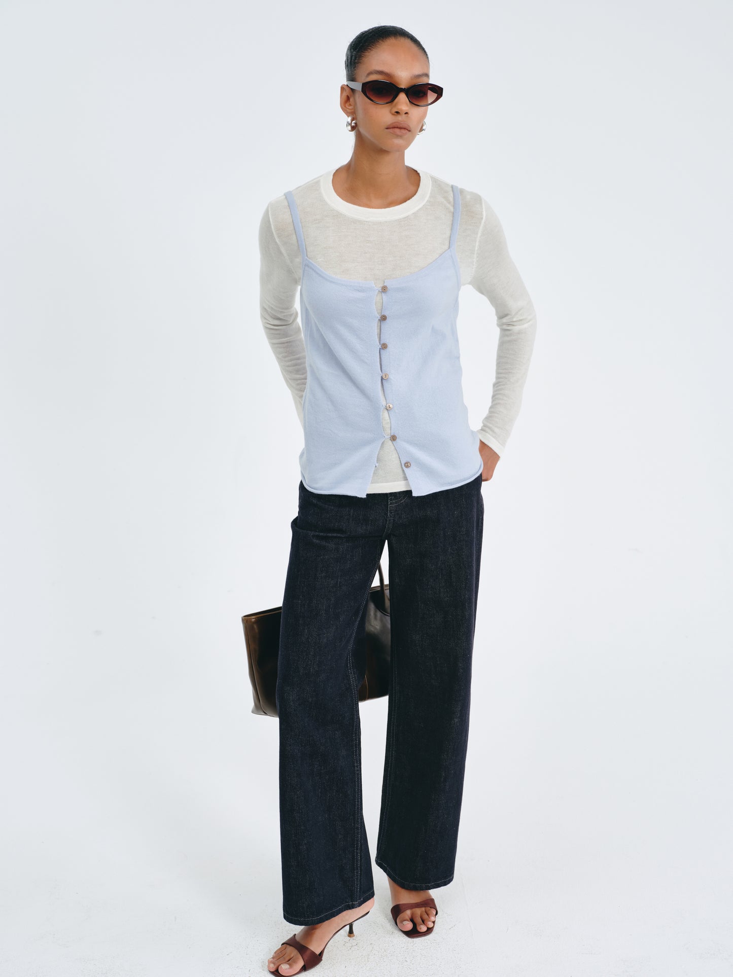 Nacre Wool Vest