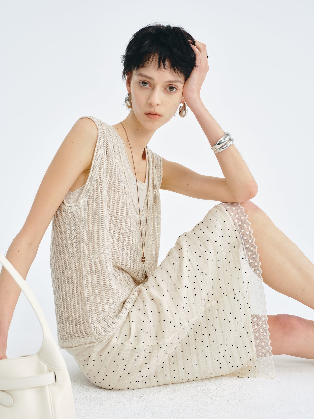Open-Stitch Vest
