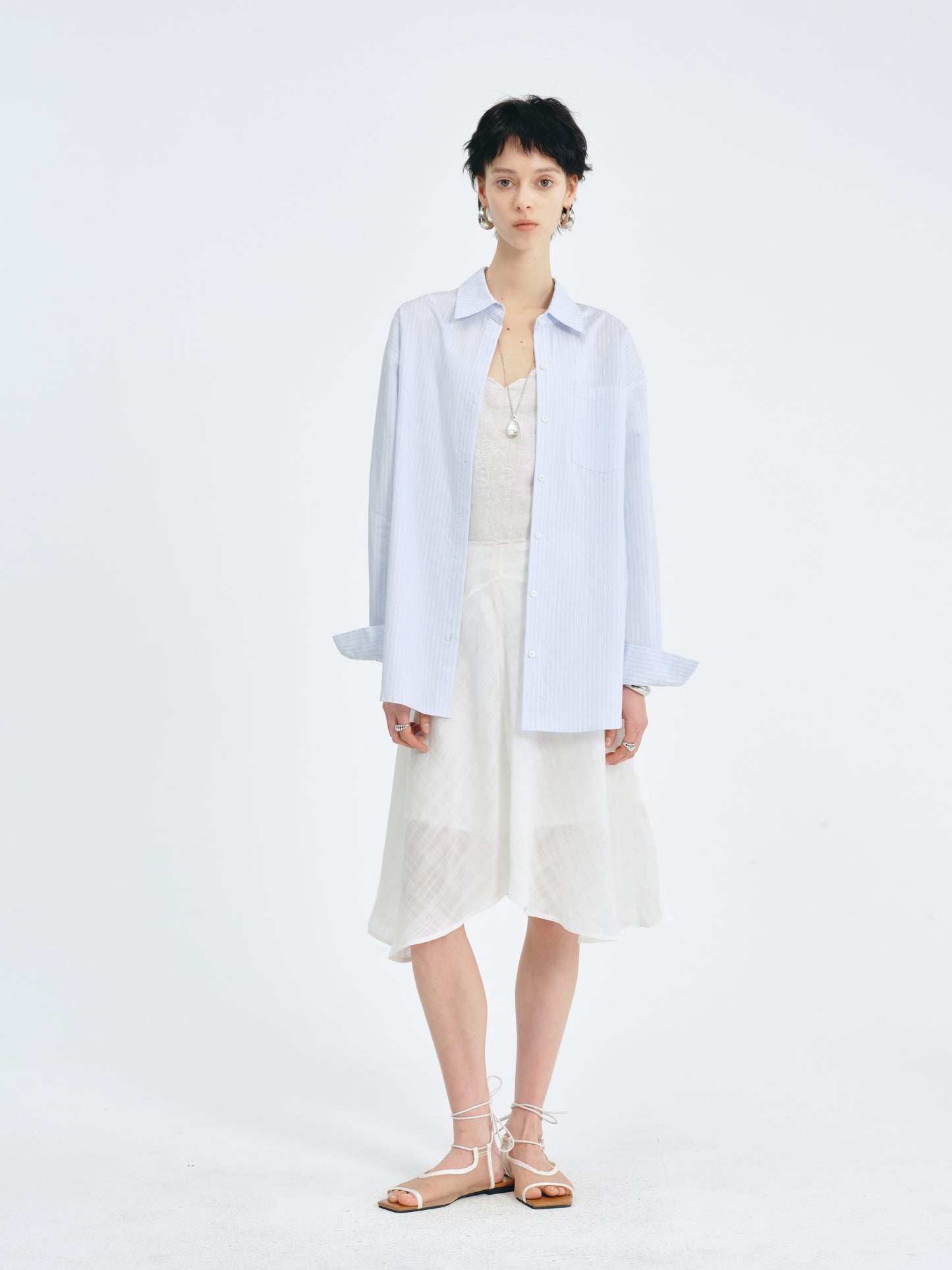 Azure Stripe Shirt