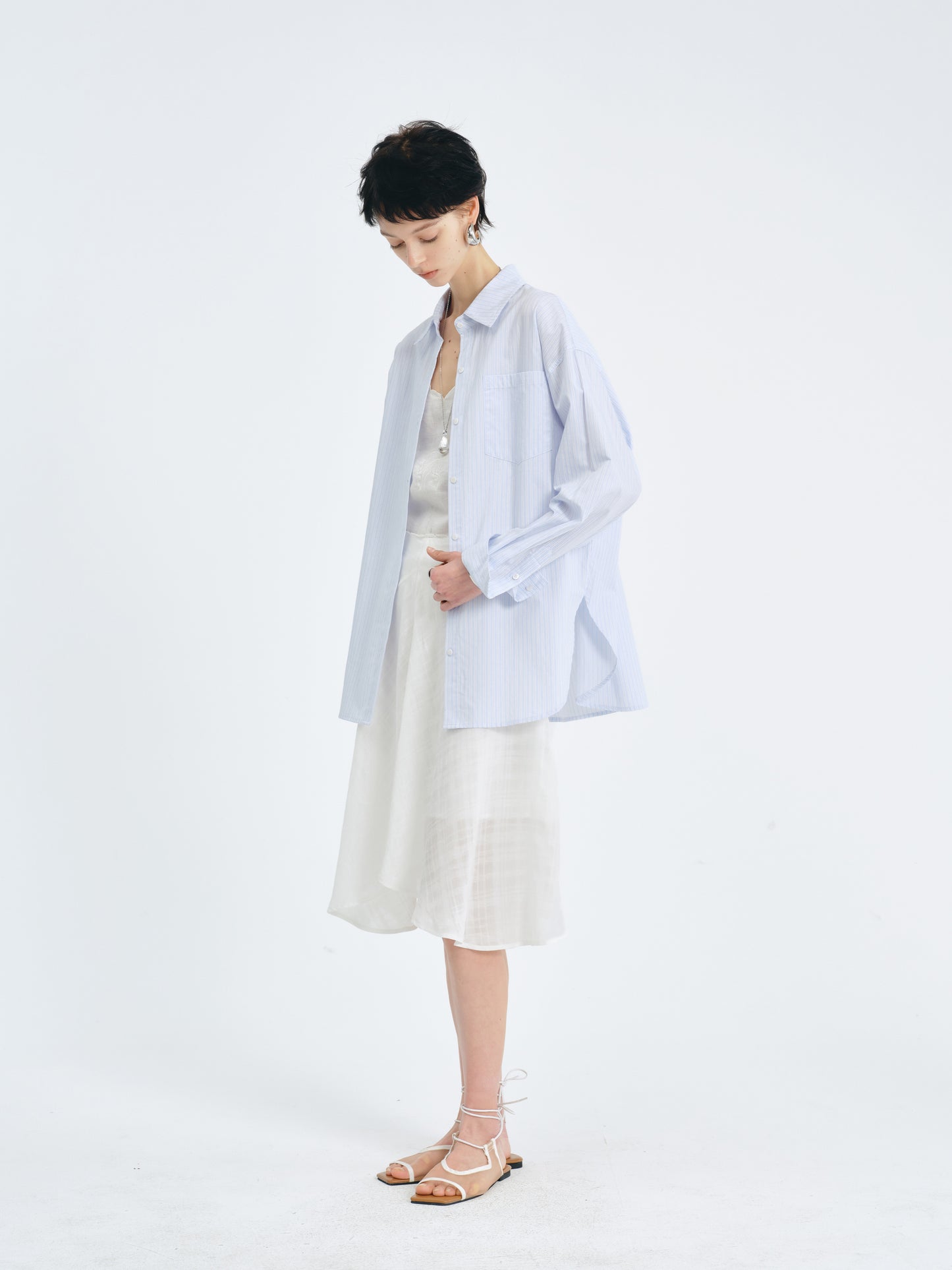 Azure Stripe Shirt