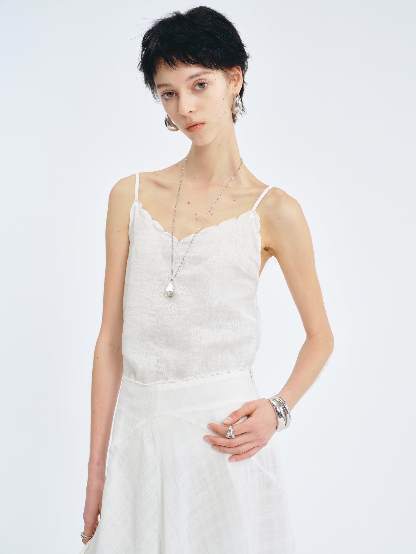Serein Linen Camisole