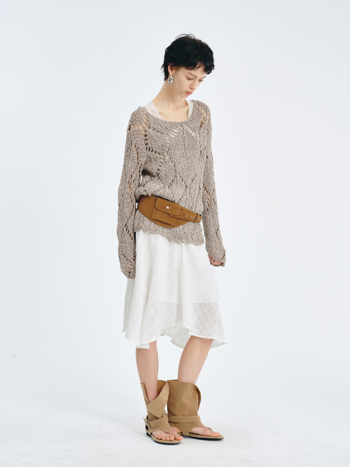 Lune Jacquard Skirt