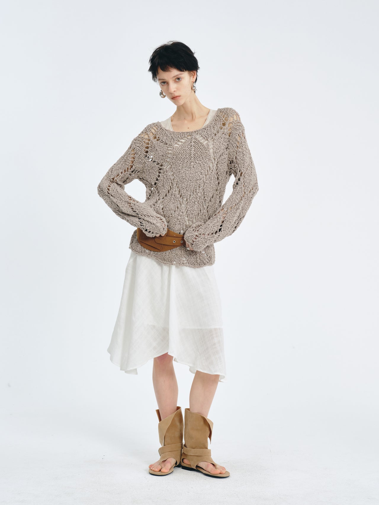 Lune Jacquard Skirt