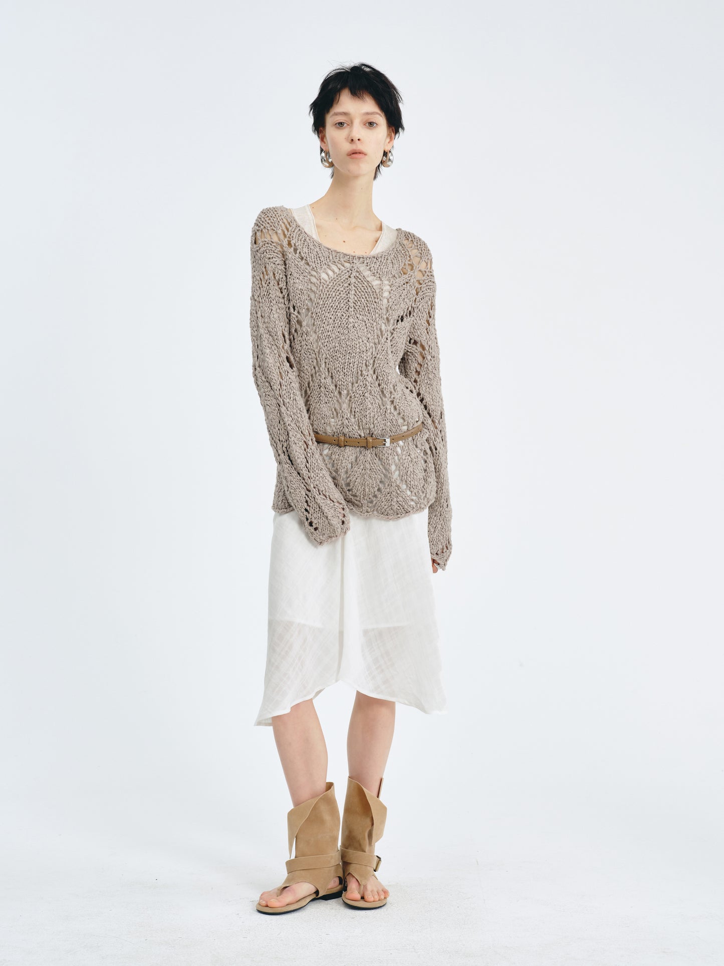 Lune Jacquard Skirt