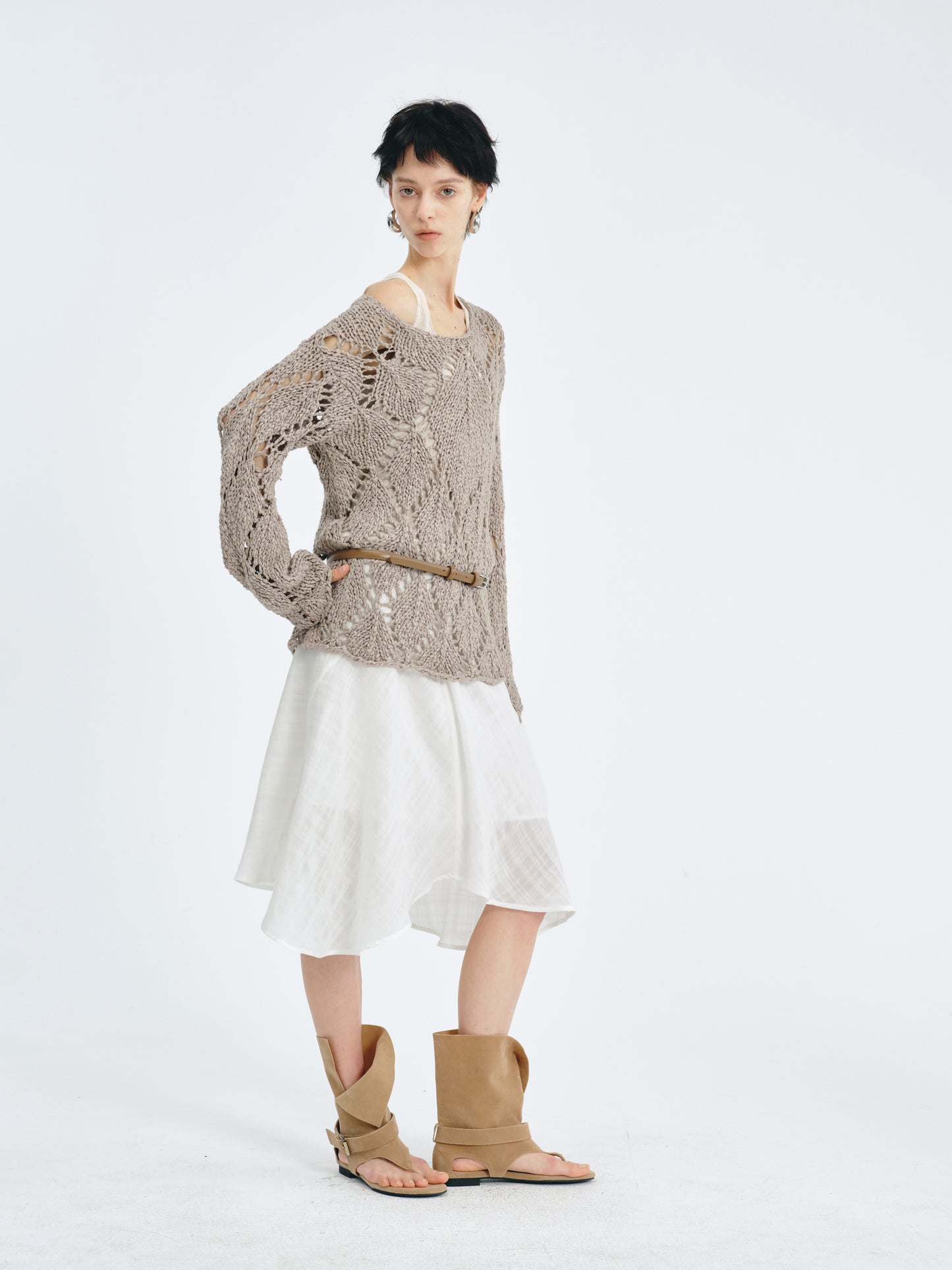 Lune Jacquard Skirt