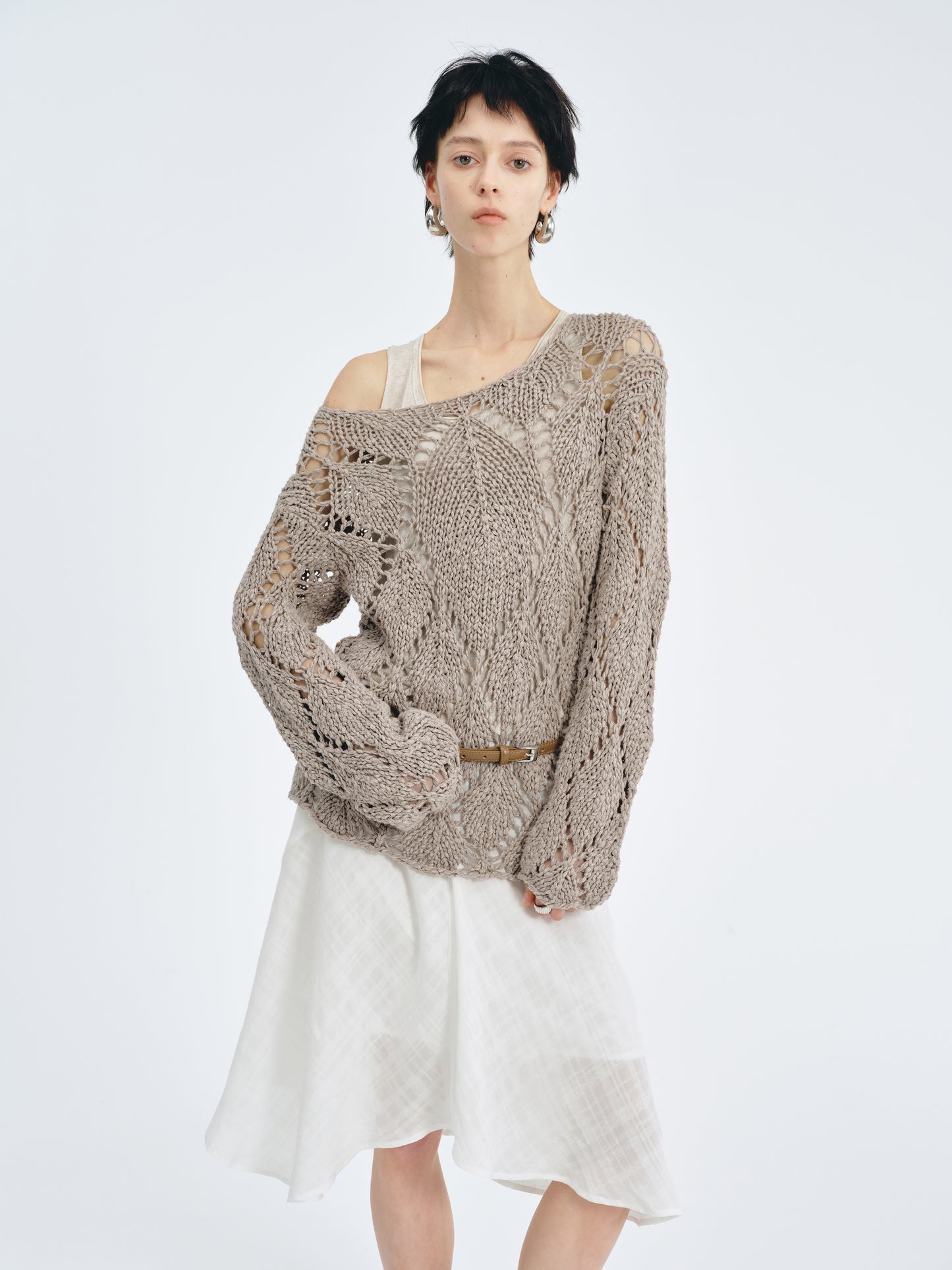 Lune Jacquard Skirt