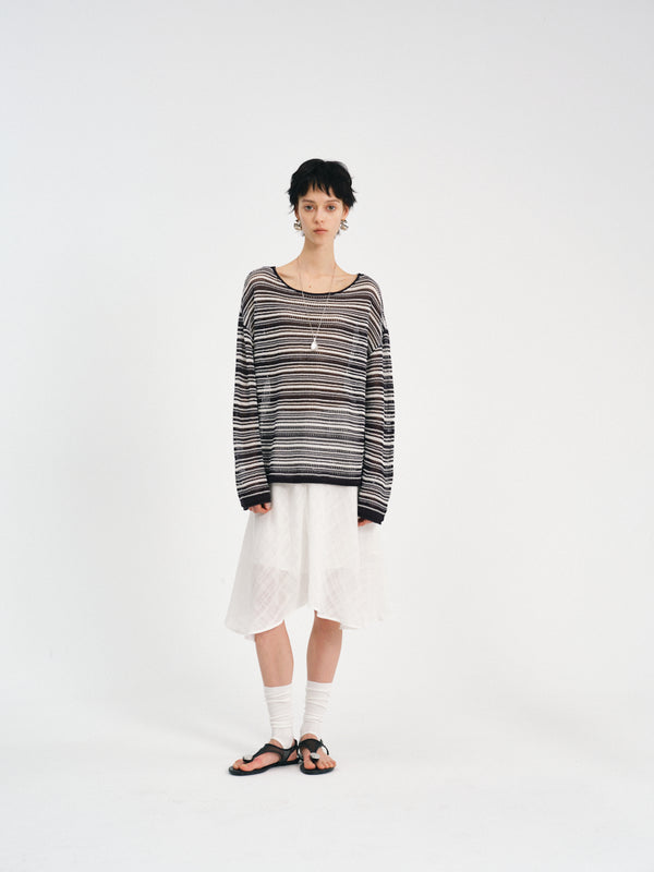 Lustre Lyocell-Silk Knit Top