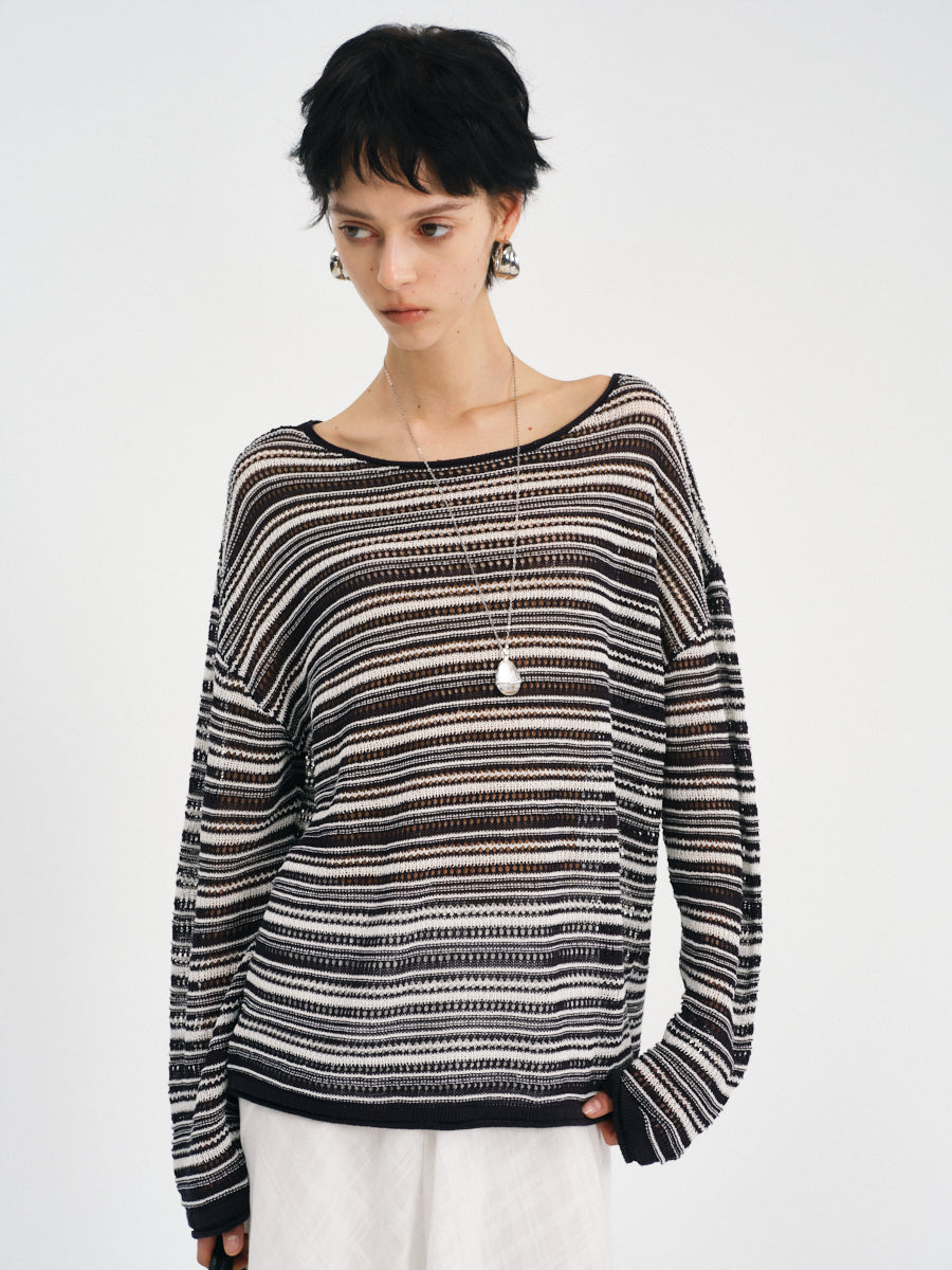 Lustre Lyocell-Silk Knit Top