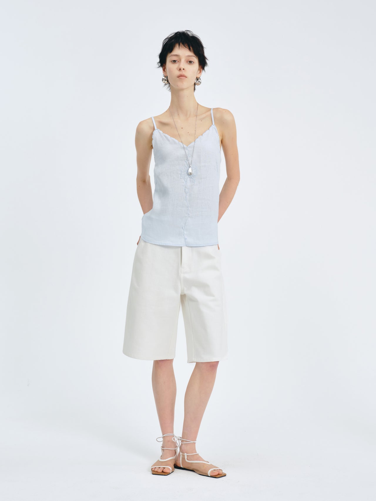 Serein Linen Camisole