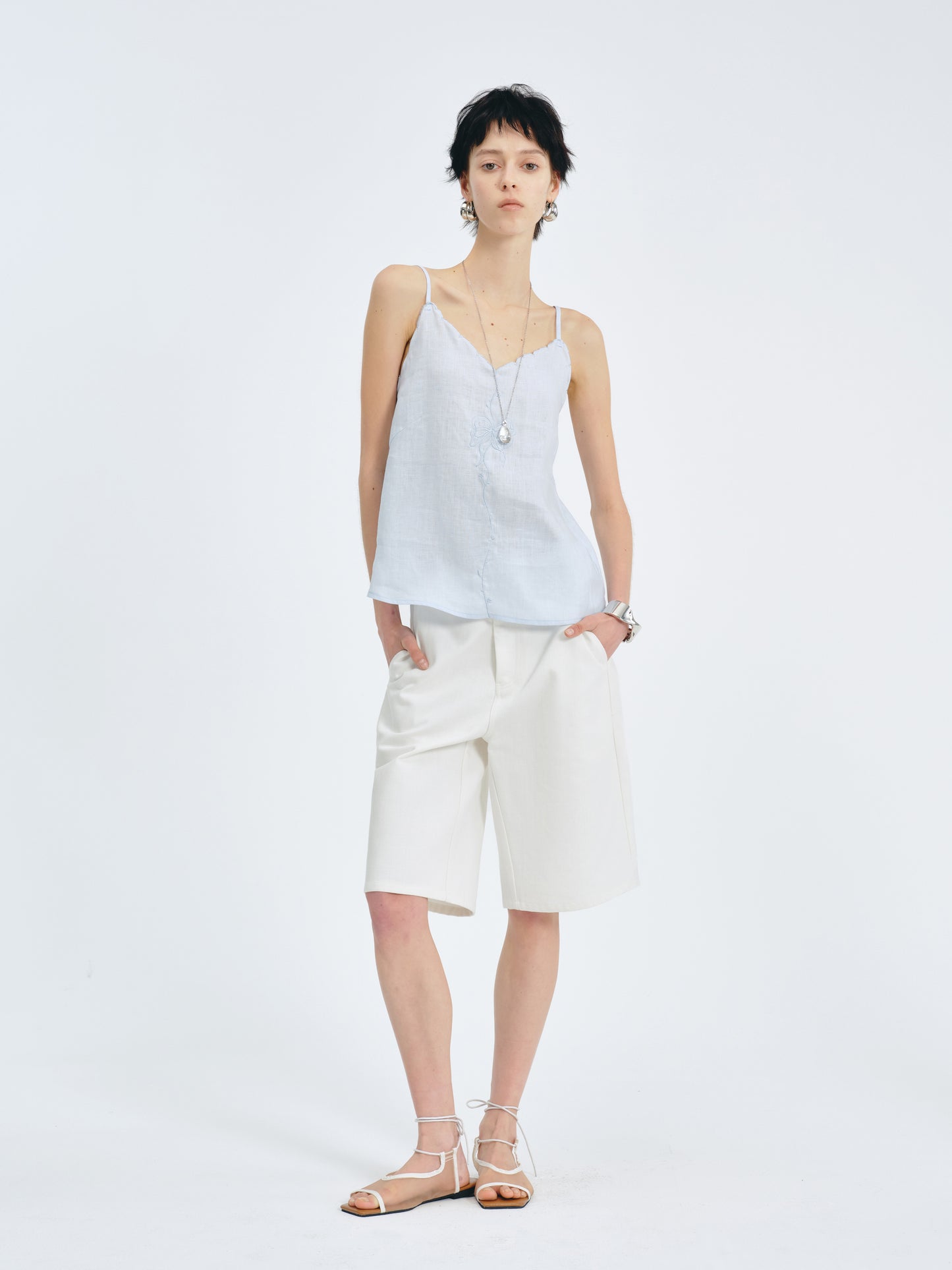 Serein Linen Camisole