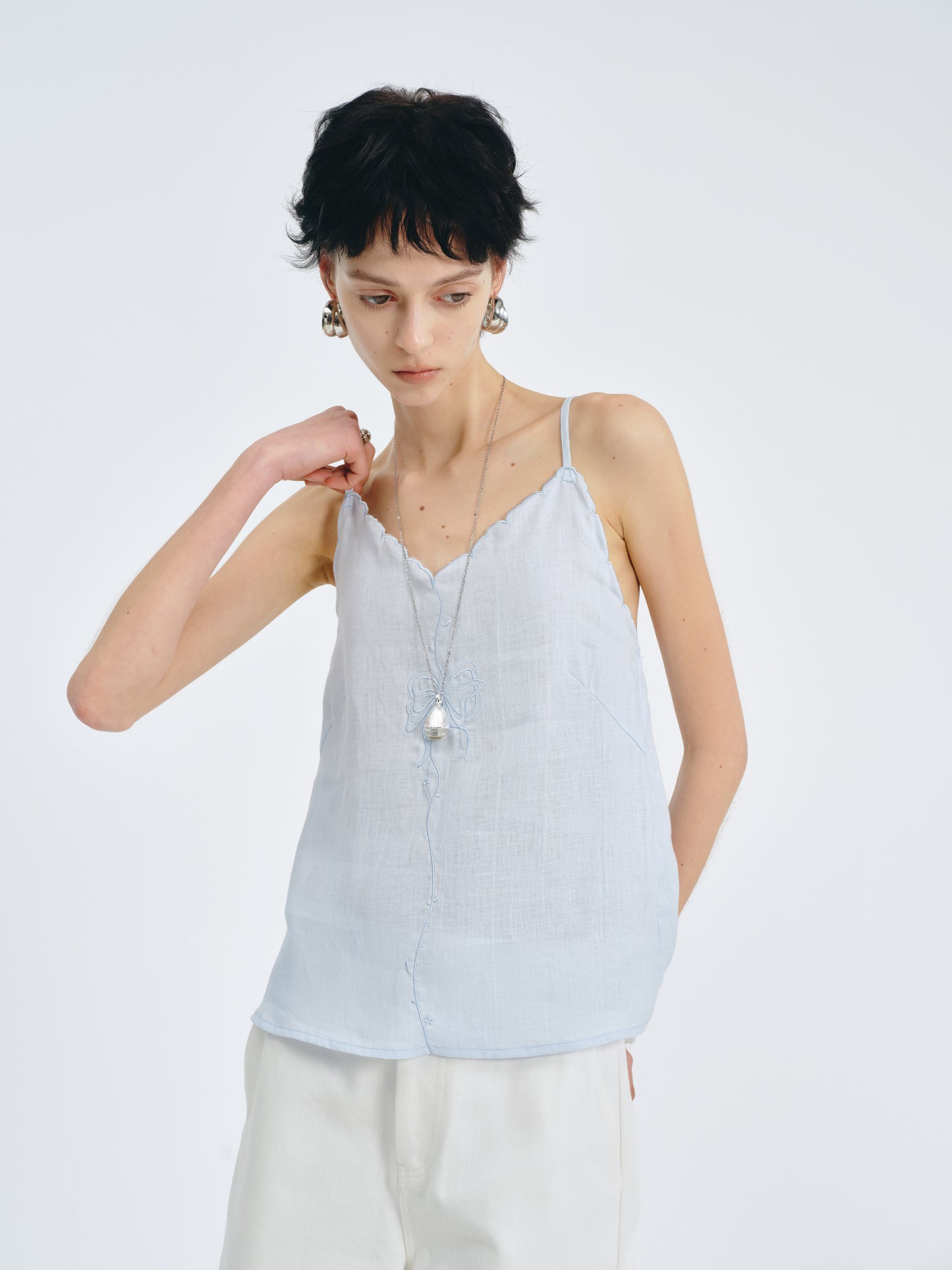 Serein Linen Camisole