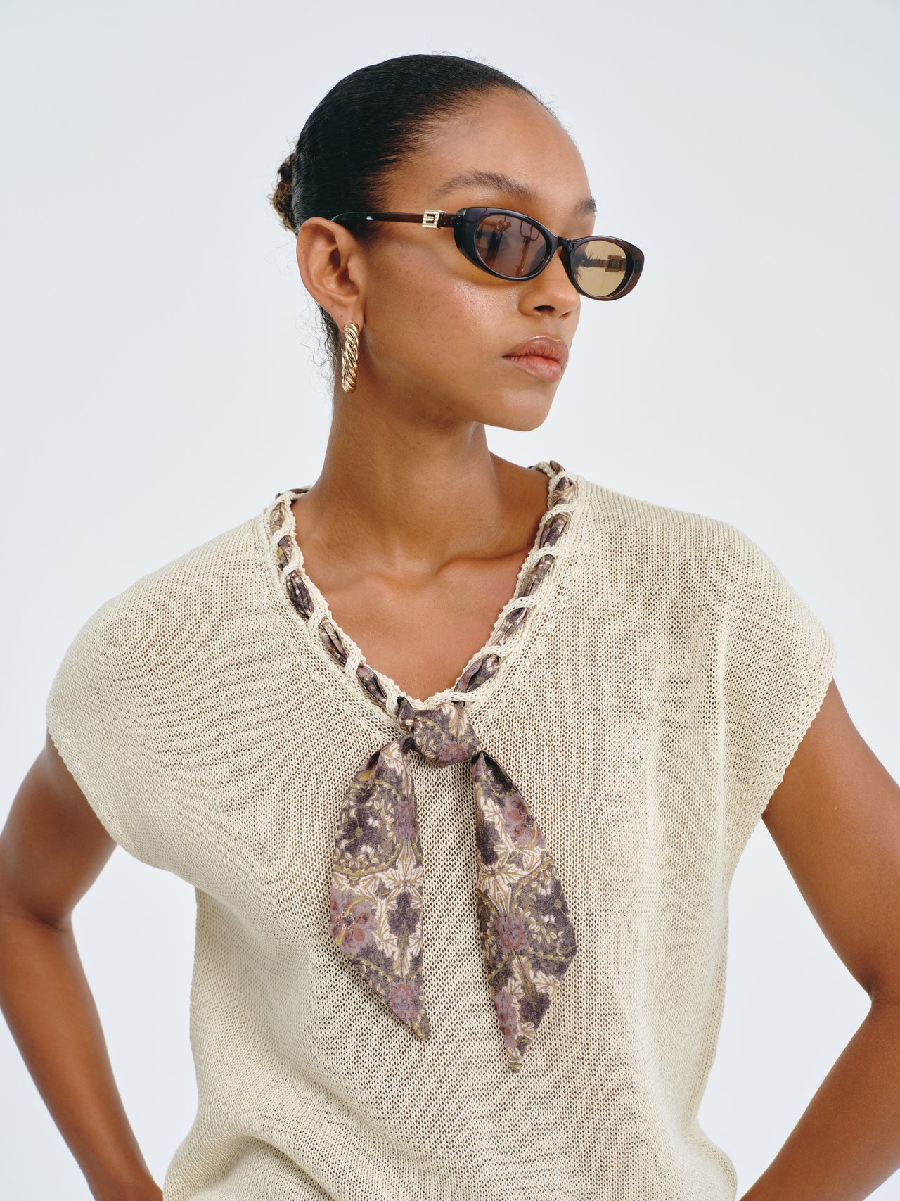Sable Knit Top