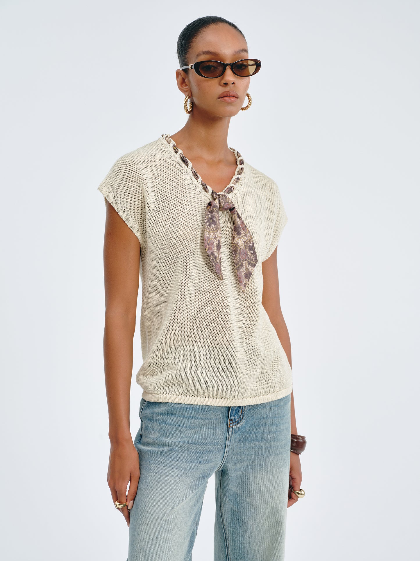 Sable Knit Top