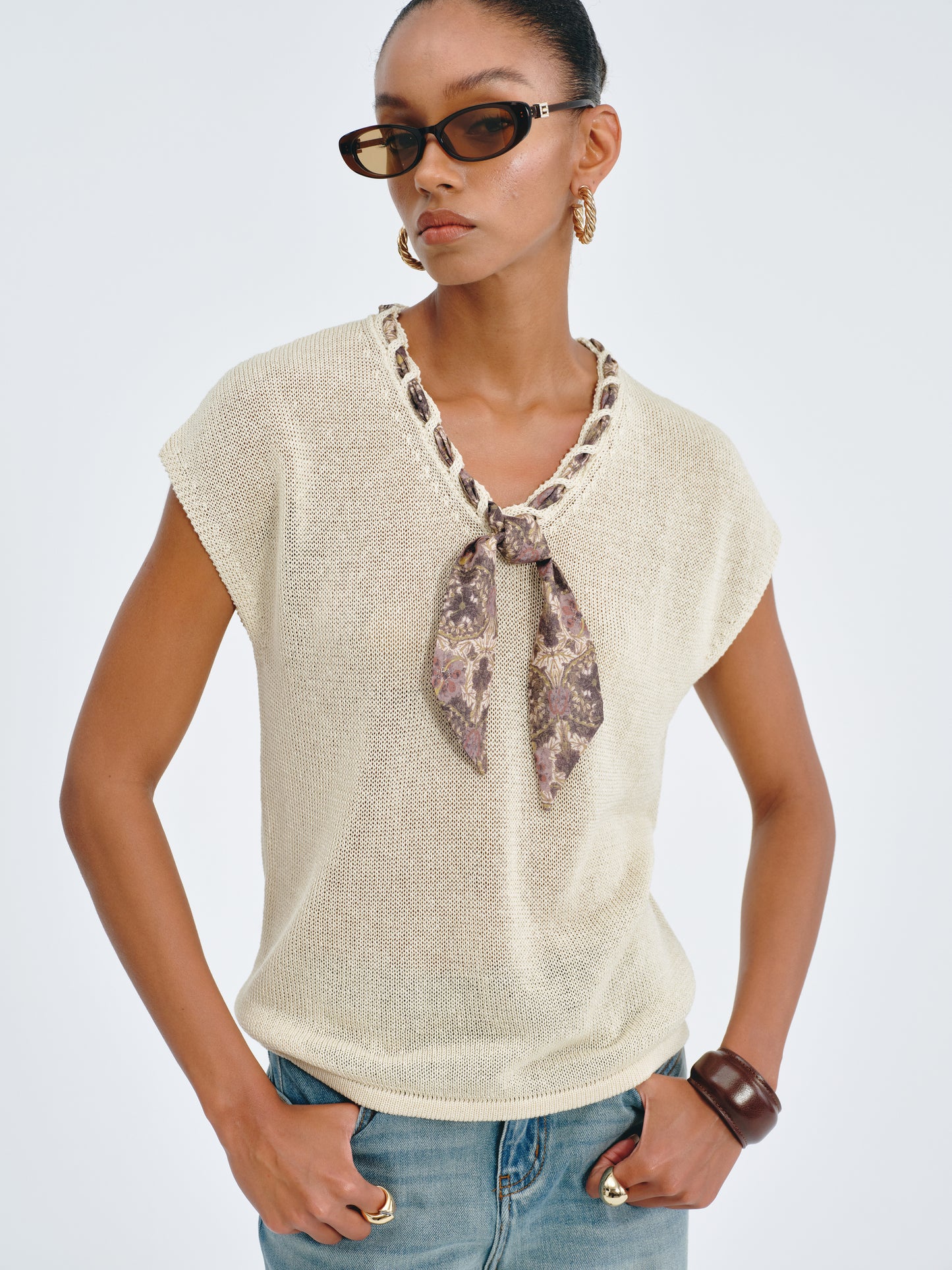 Sable Knit Top