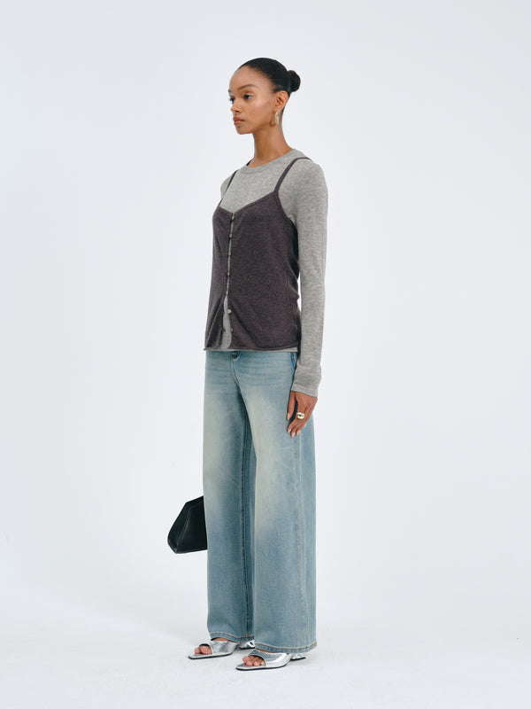 Nacre Wool Vest