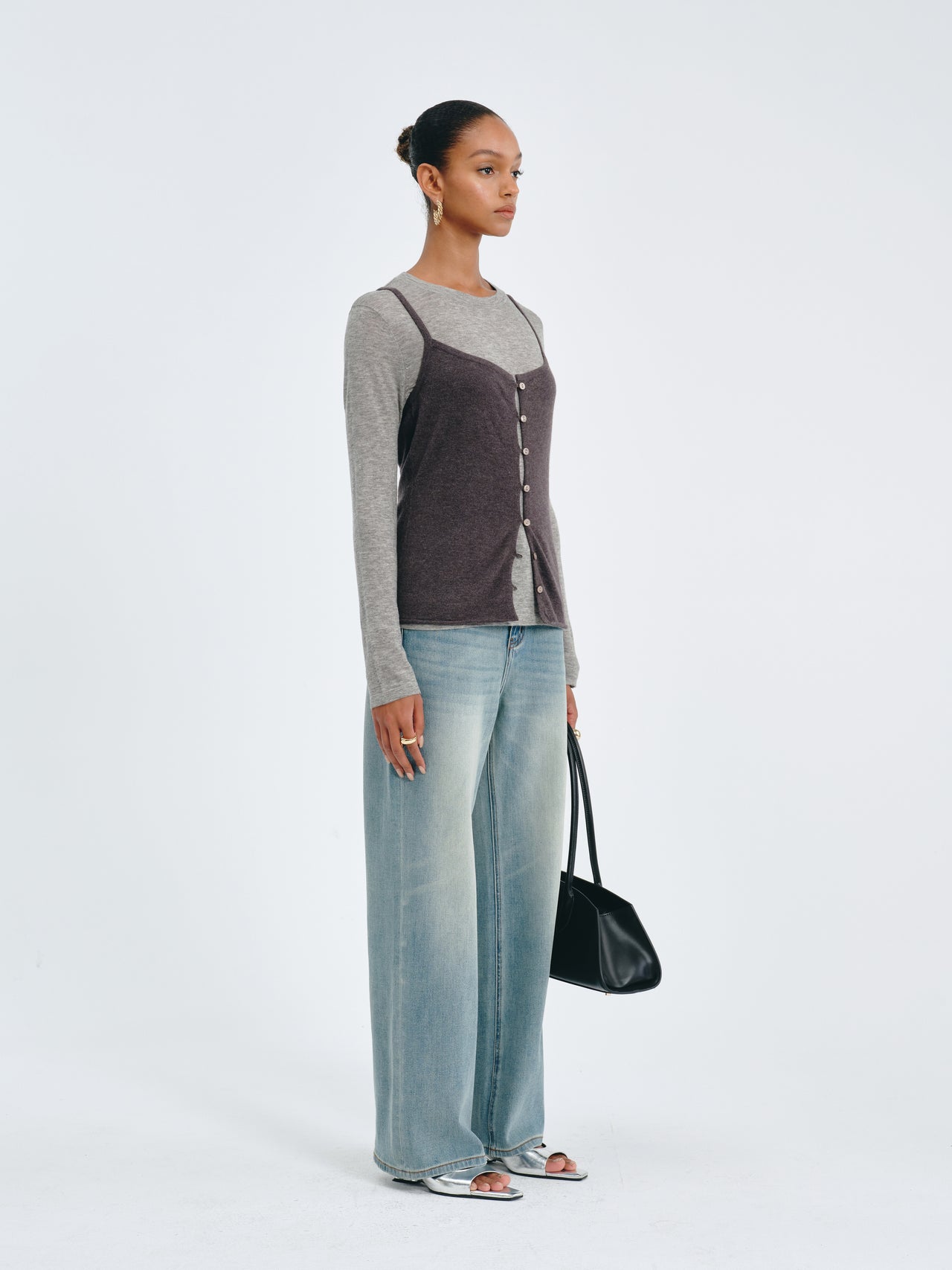 Nacre Wool Vest