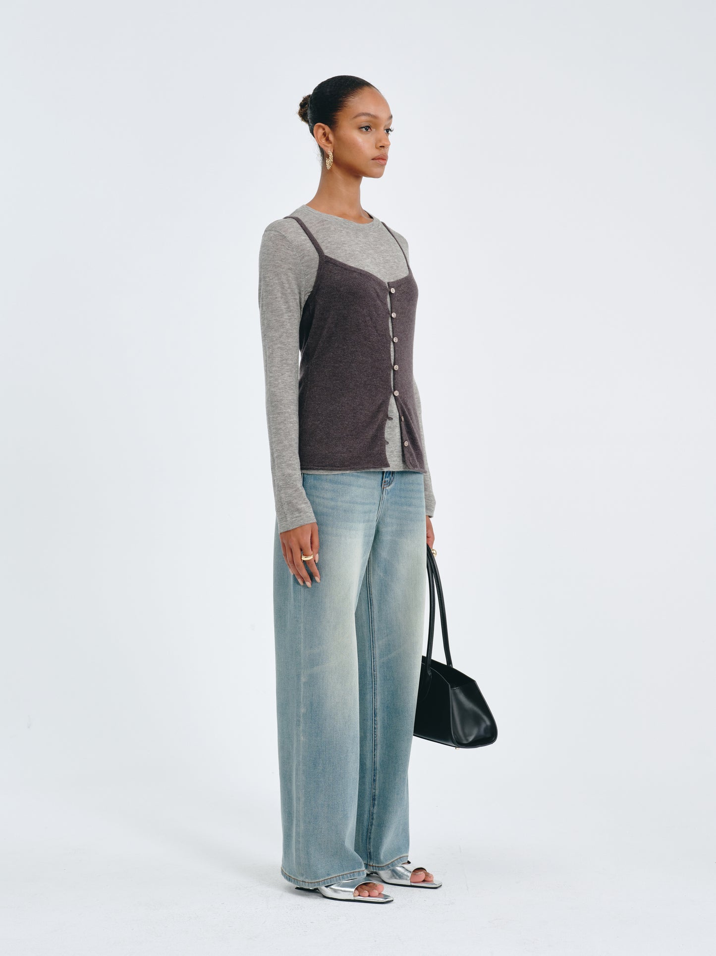 Nacre Wool Vest