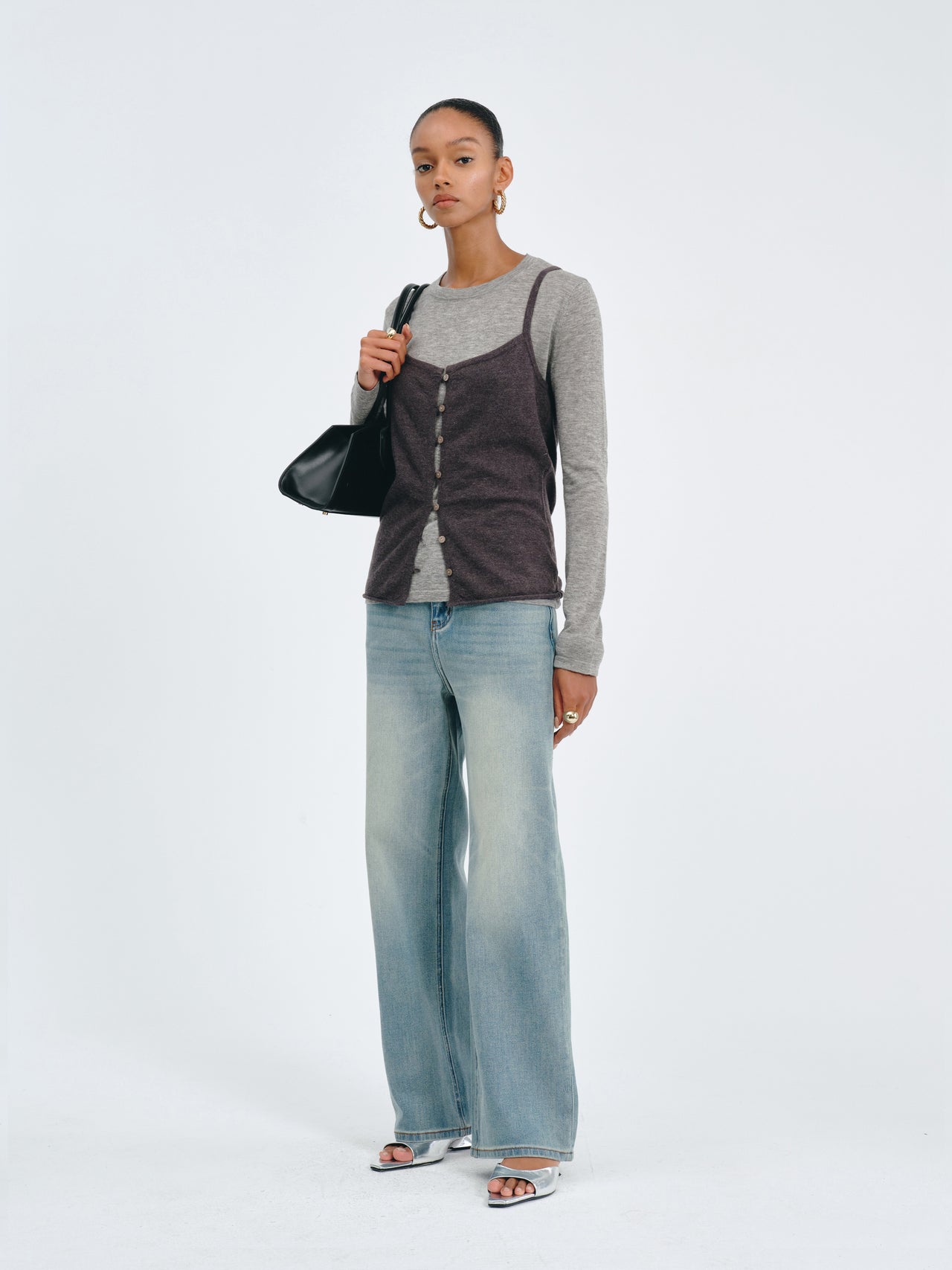 Nacre Wool Vest
