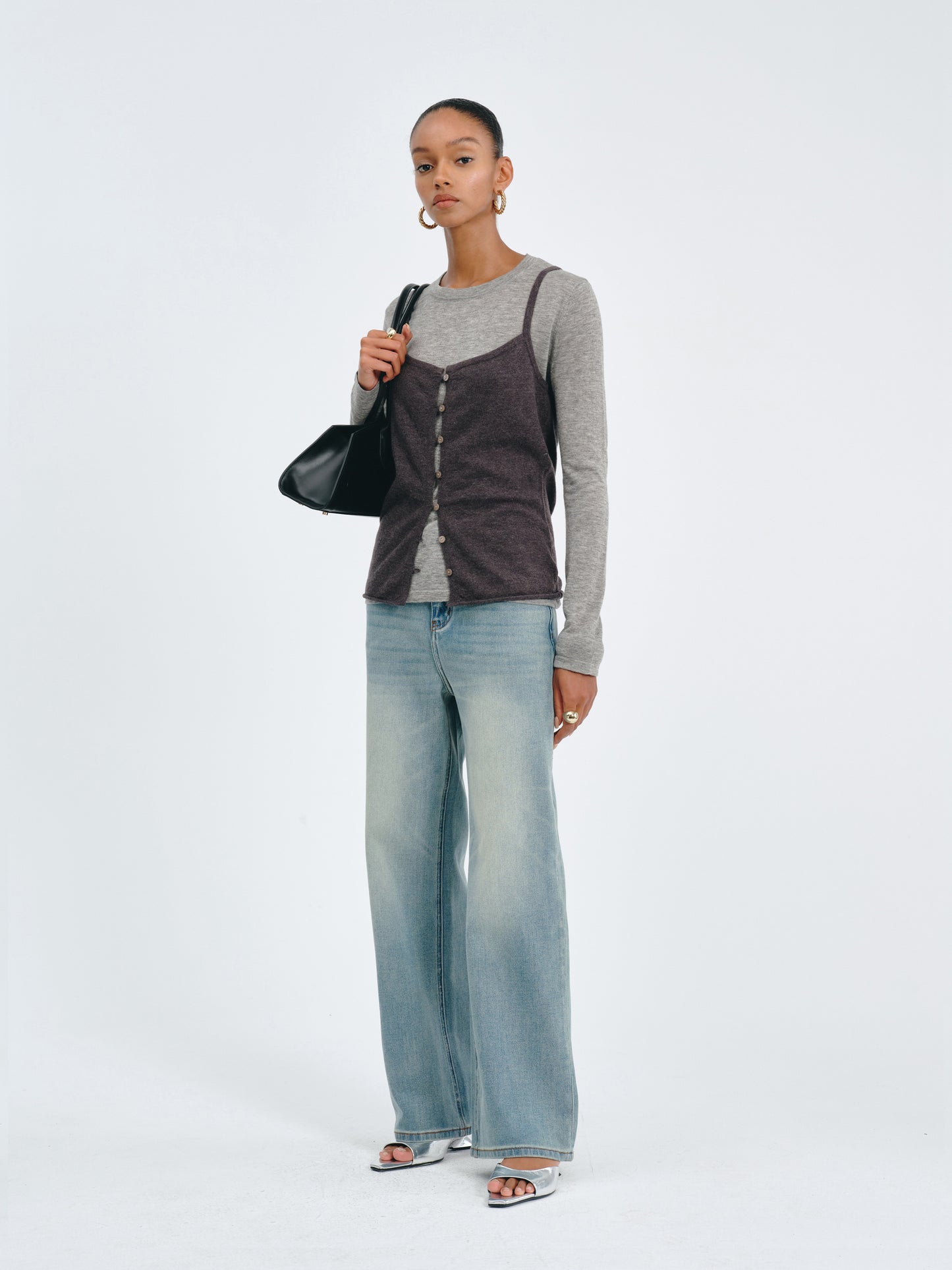 Nacre Wool Vest