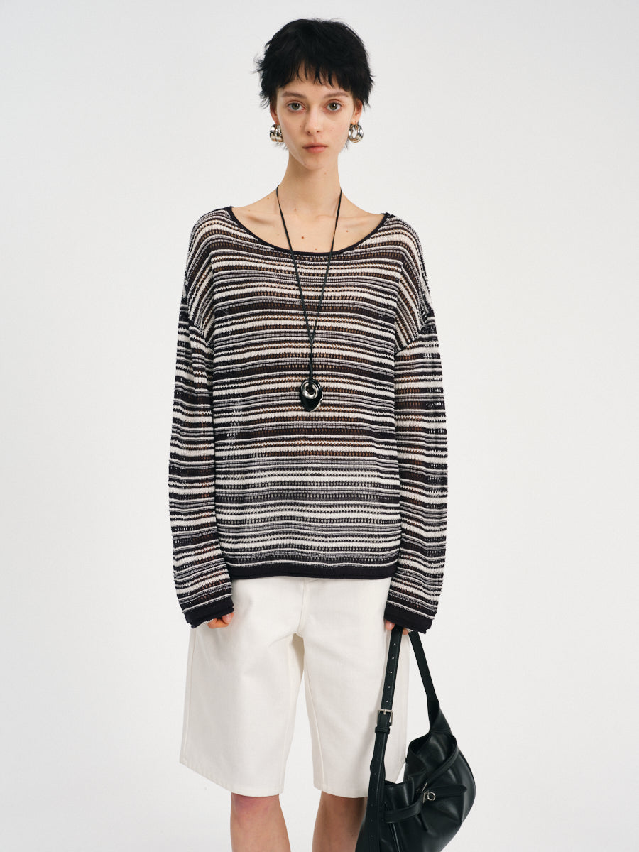 Lustre Lyocell-Silk Knit Top