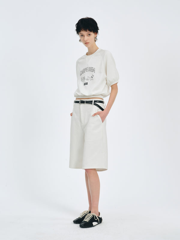 Doodle Cotton Knit Tee