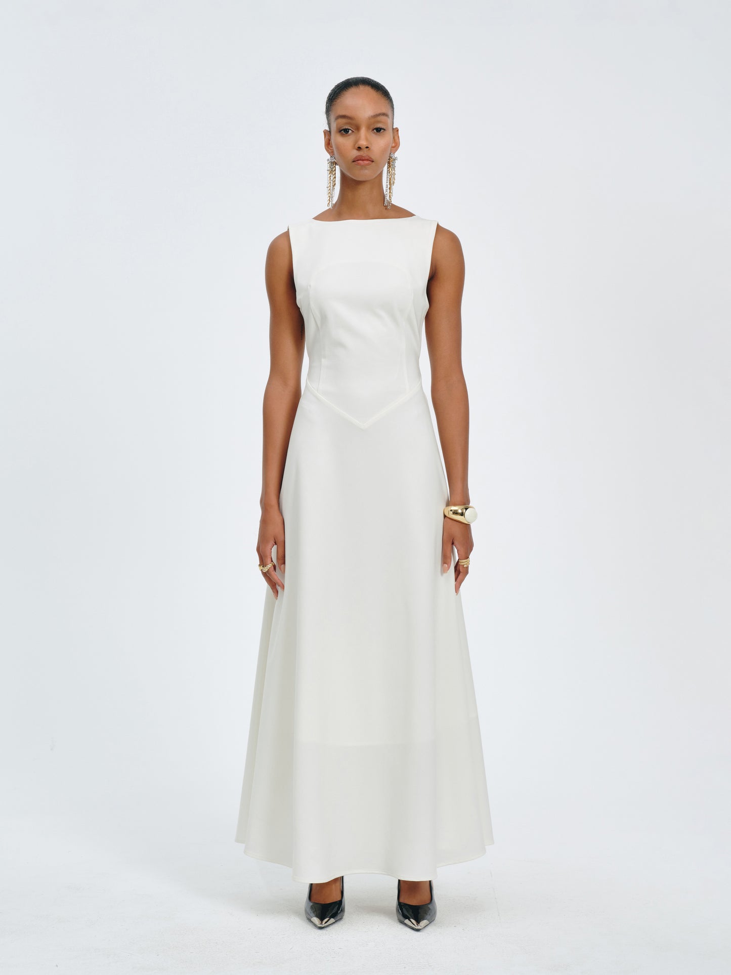 Veil Back Dress