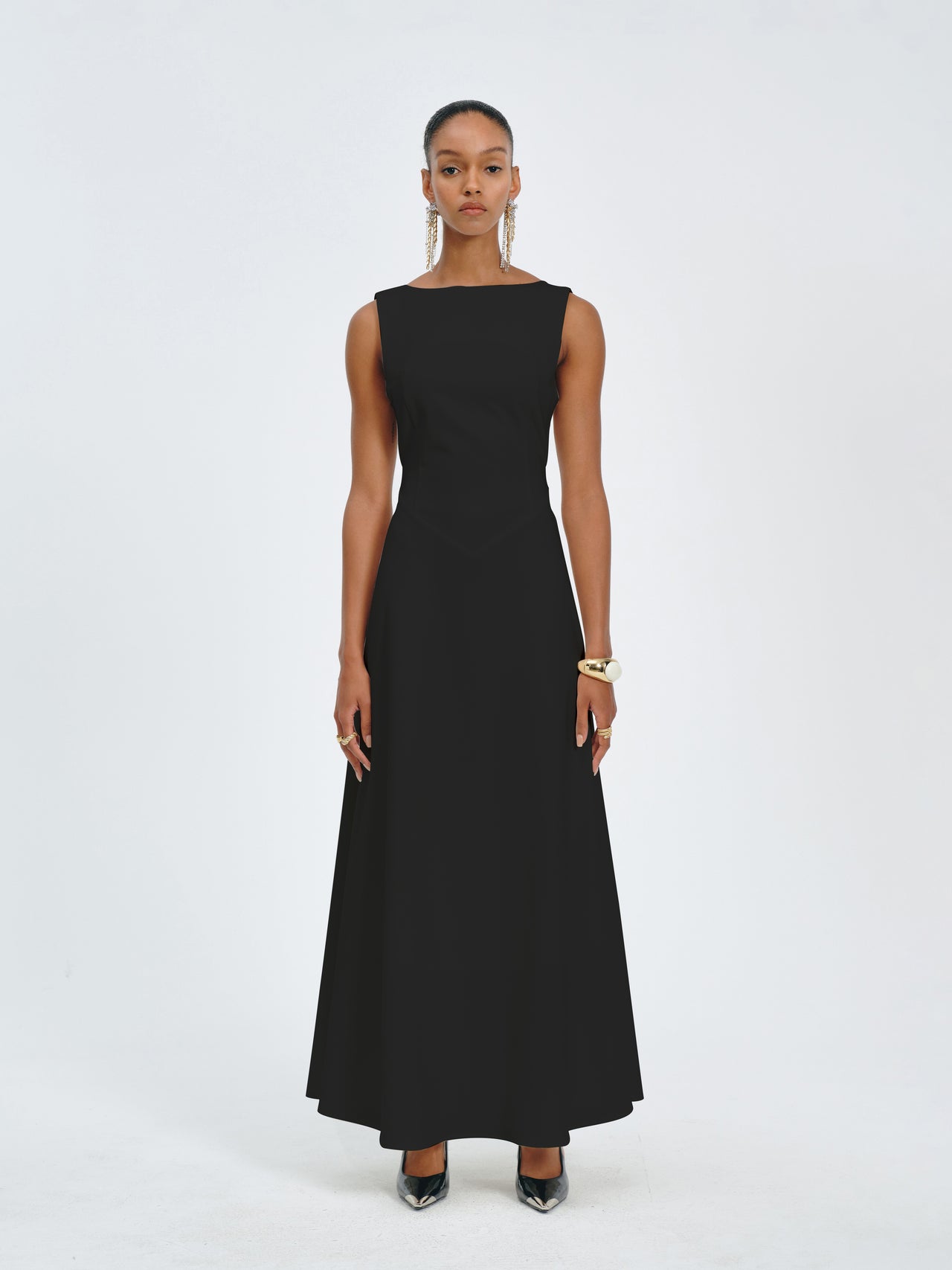 Veil Back Dress