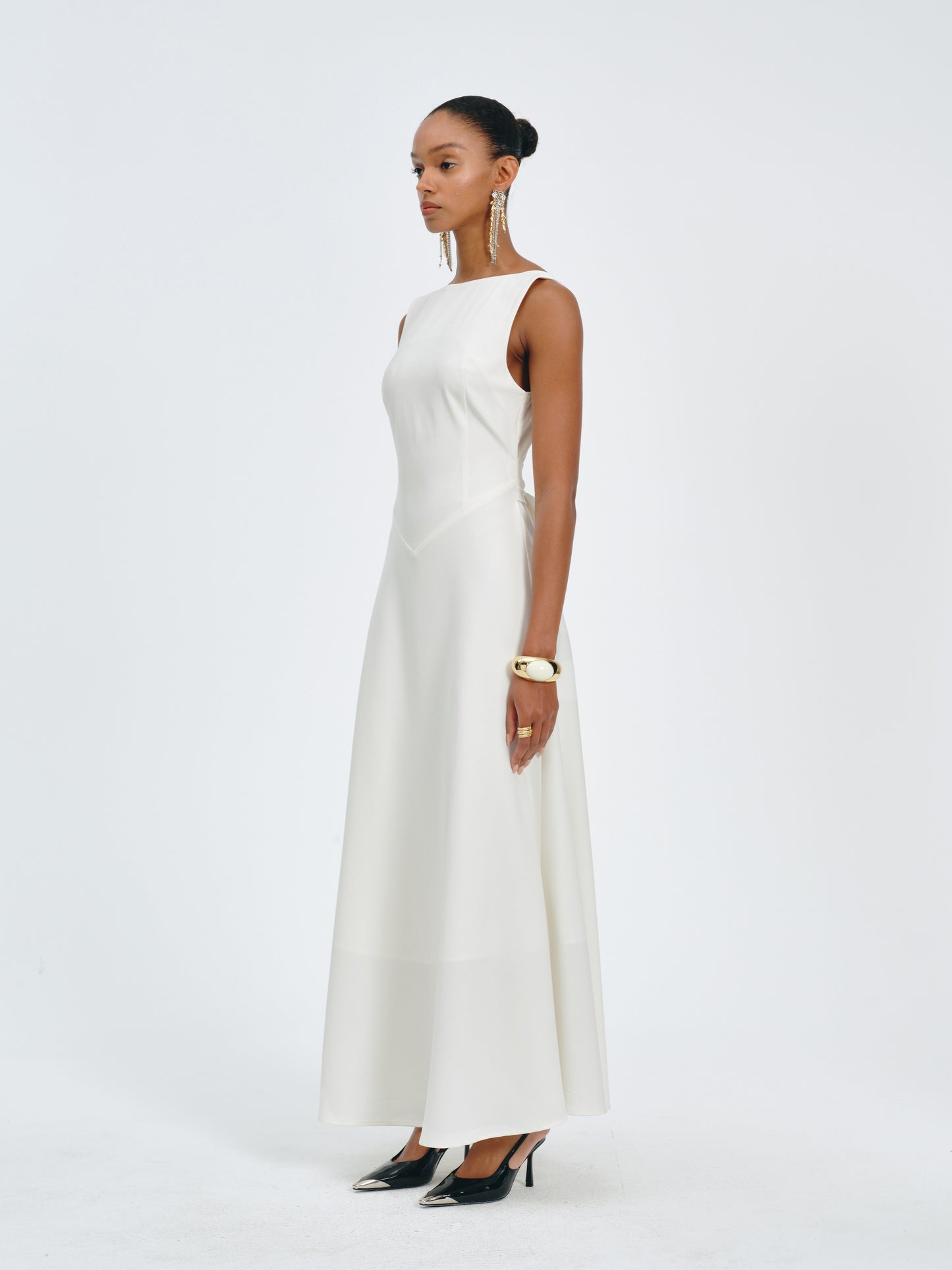 Veil Back Dress