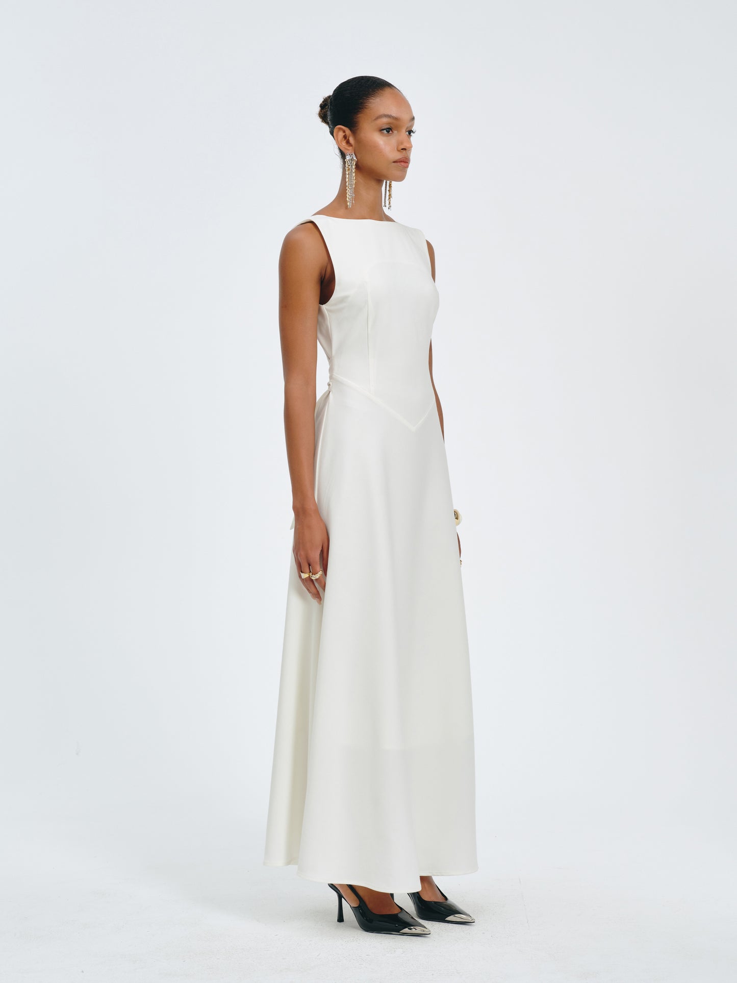 Veil Back Dress