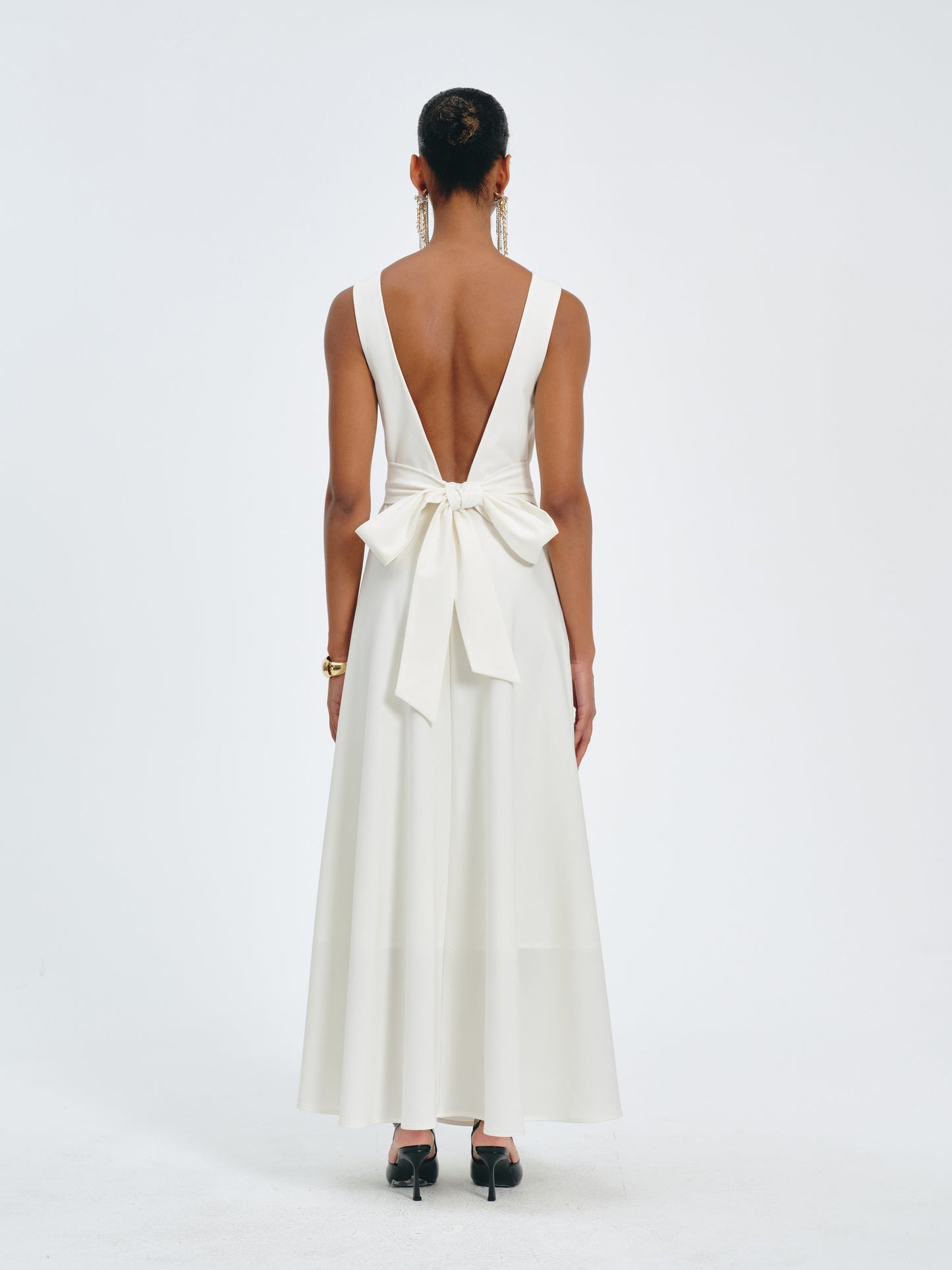 Veil Back Dress