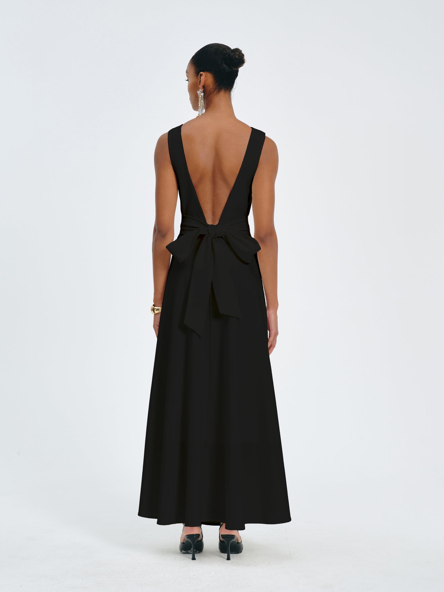 Veil Back Dress