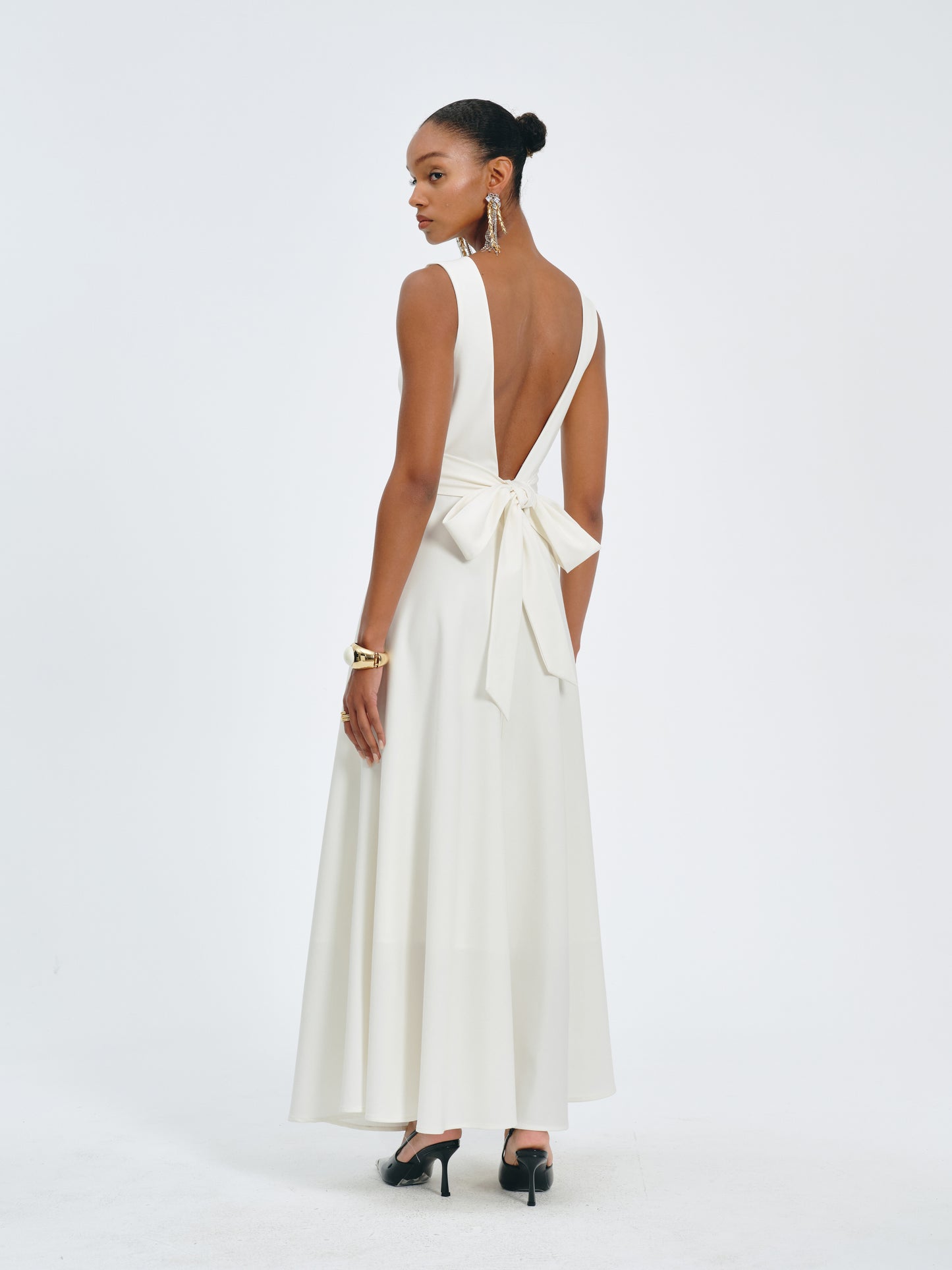 Veil Back Dress
