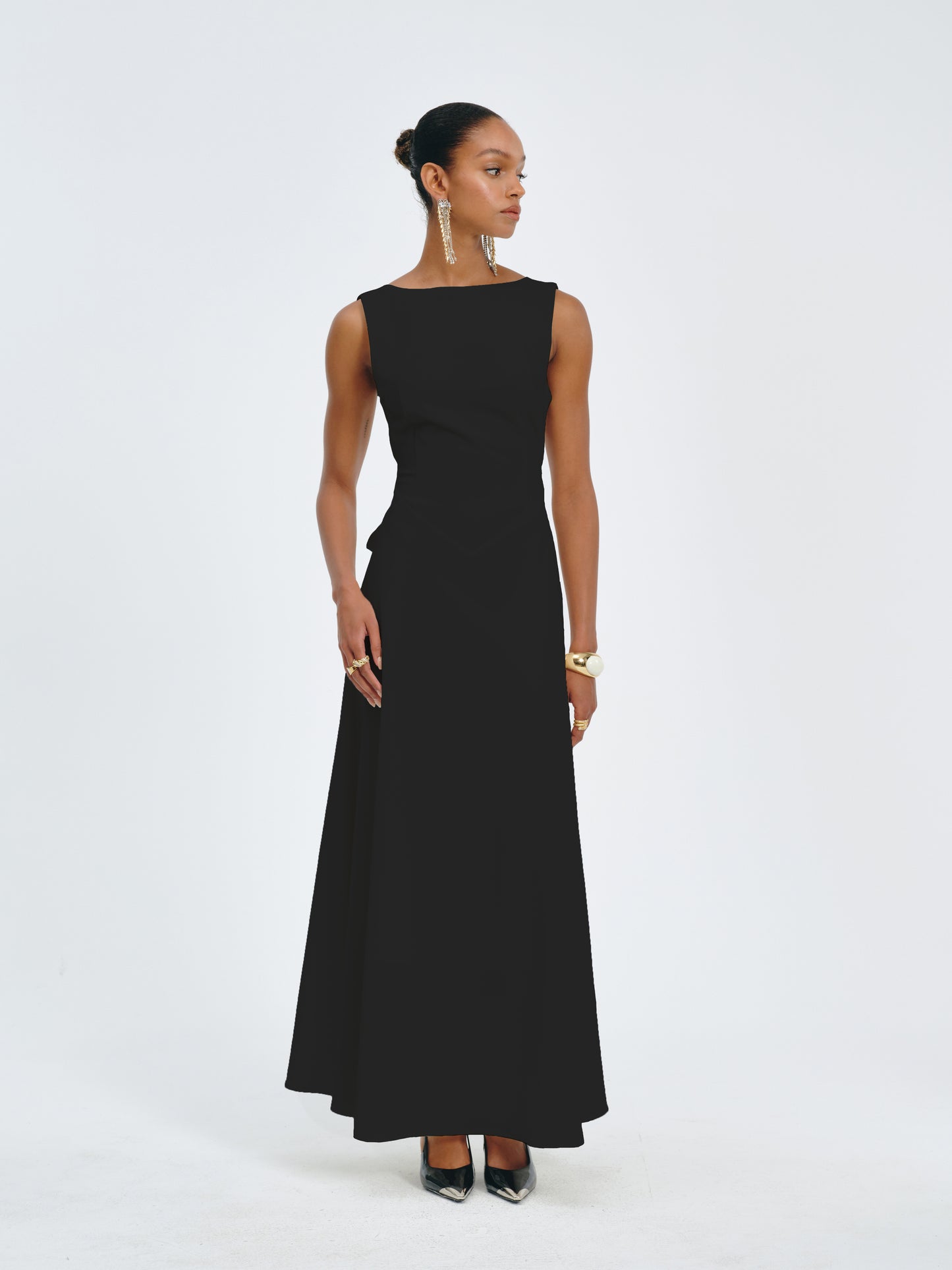 Veil Back Dress