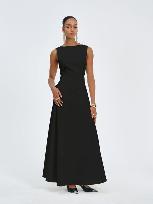 Veil Back Dress