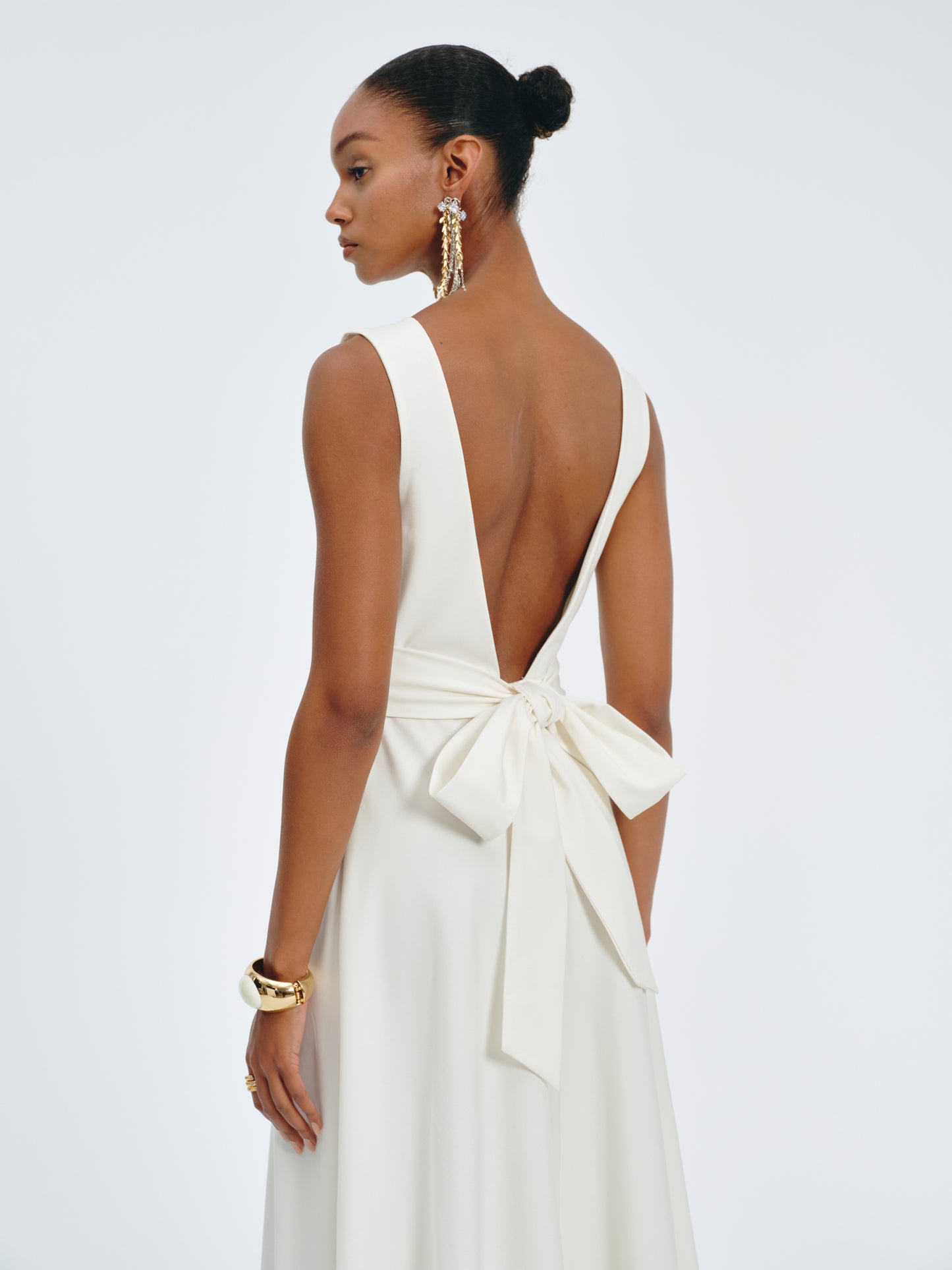 Veil Back Dress