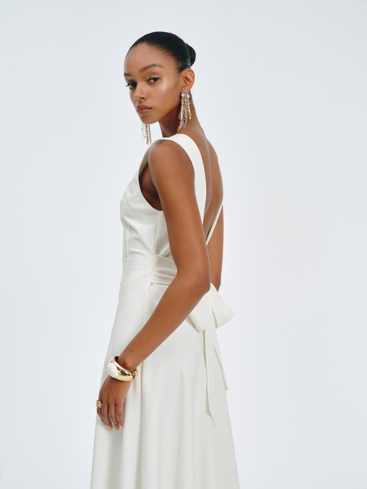 Veil Back Dress