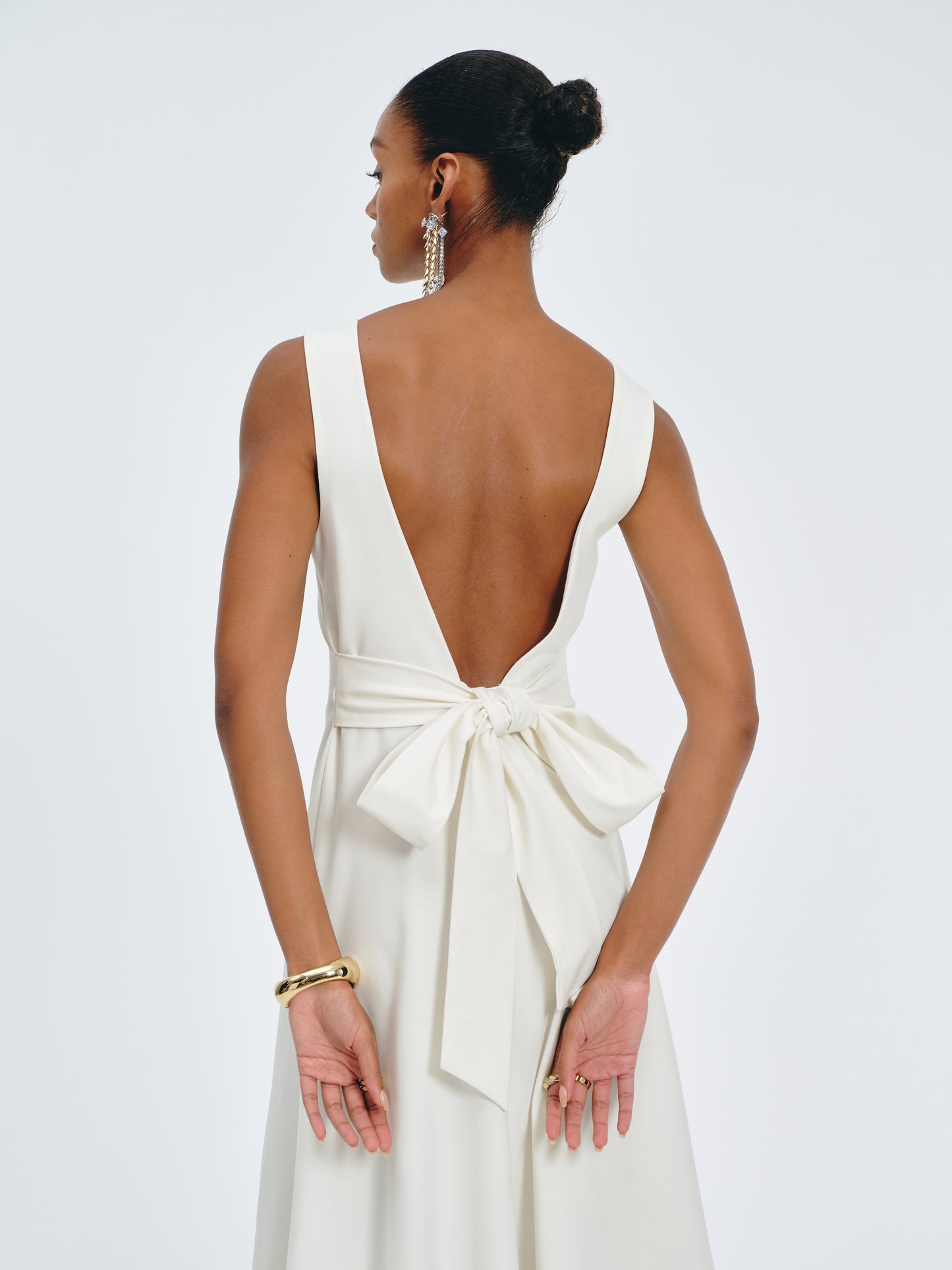 Veil Back Dress