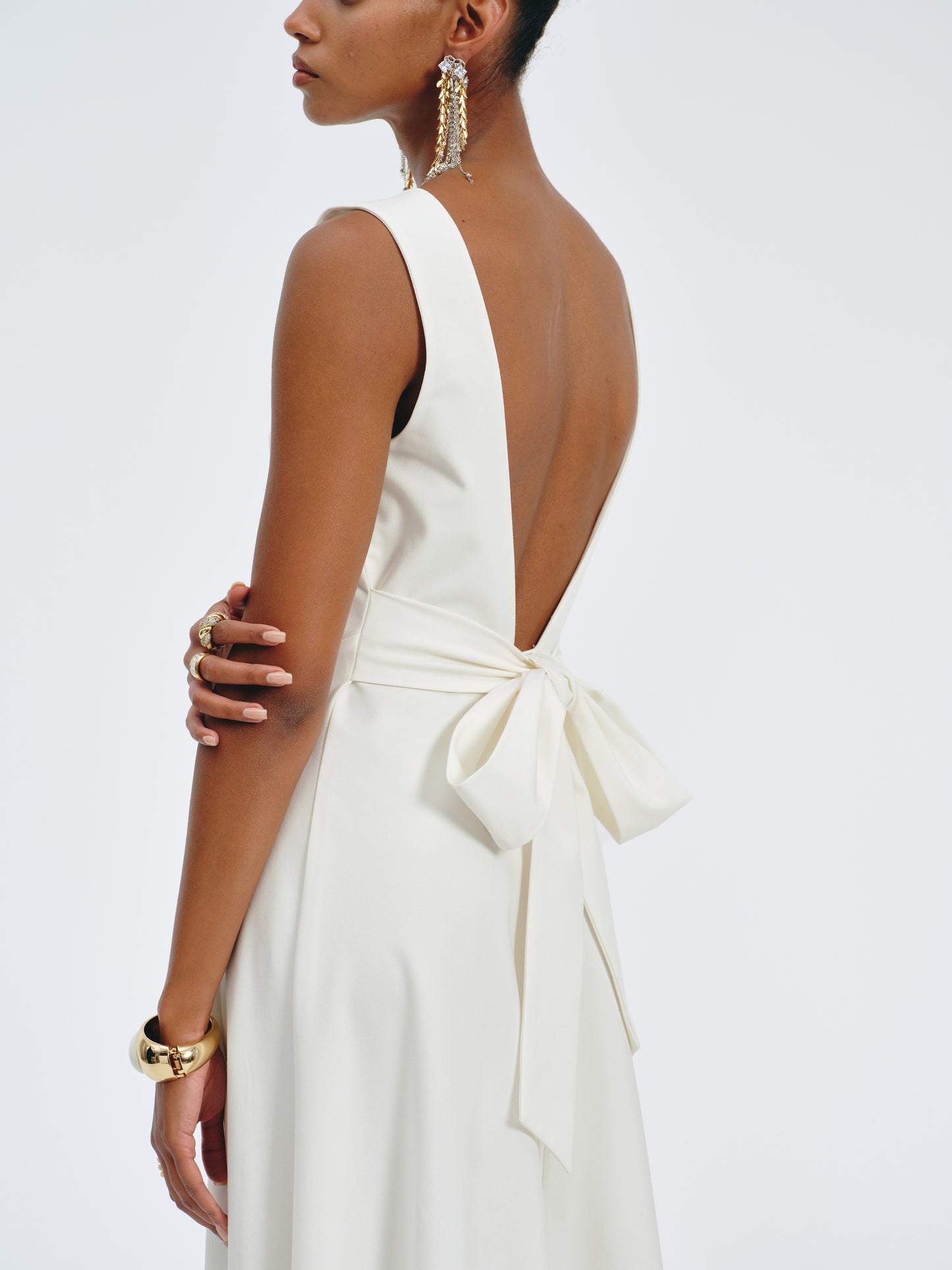 Veil Back Dress