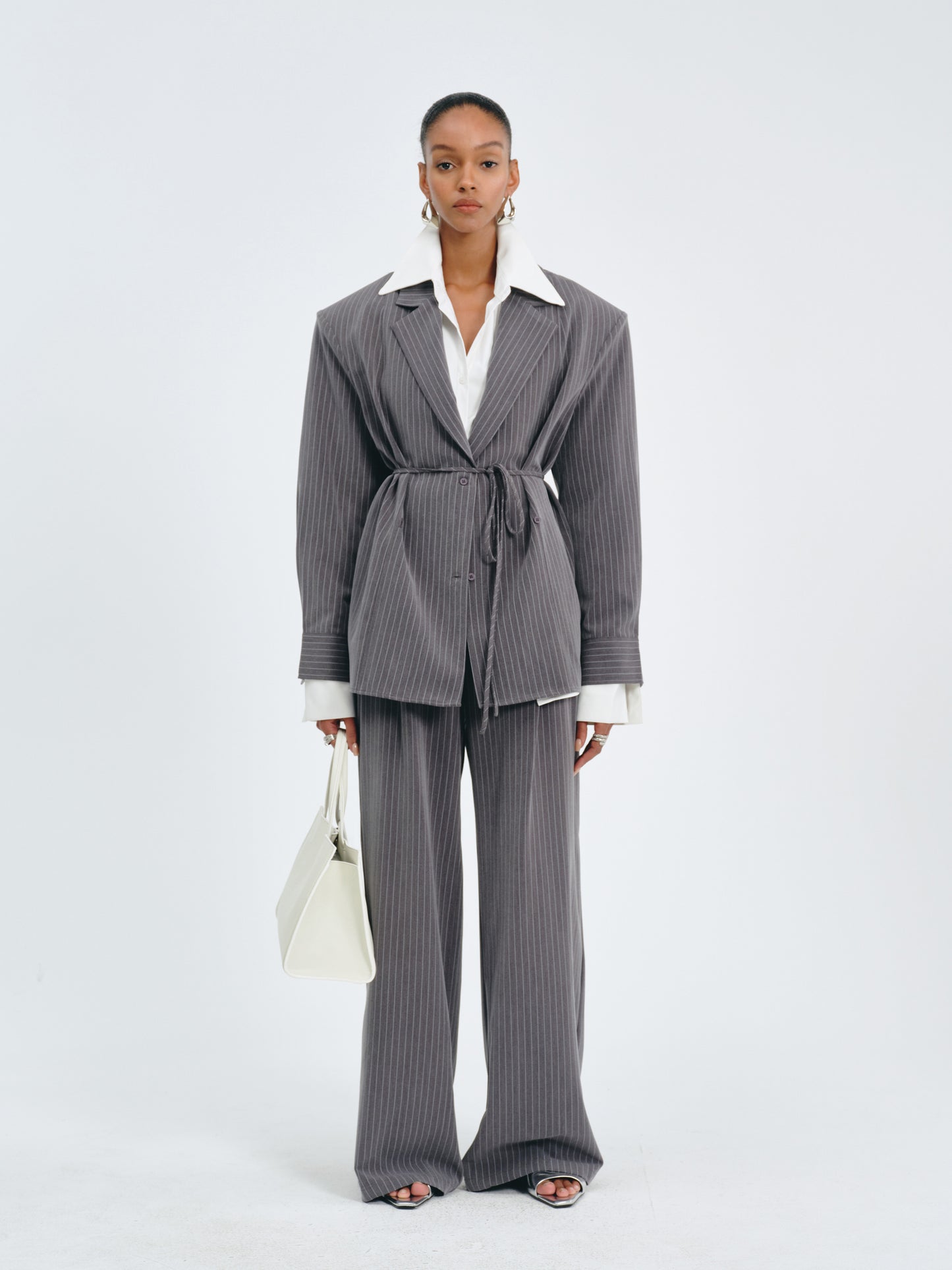 Cipher Pinstripe Trousers
