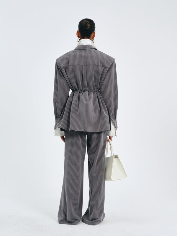 Cipher Pinstripe Trousers