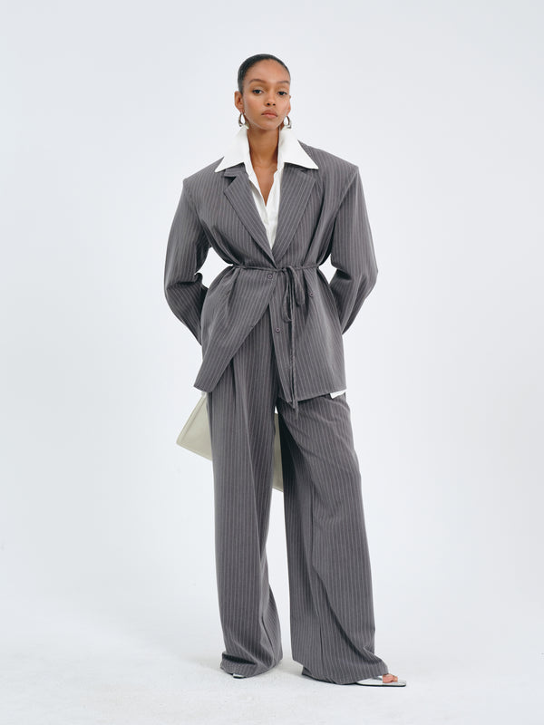 Cipher Pinstripe Trousers