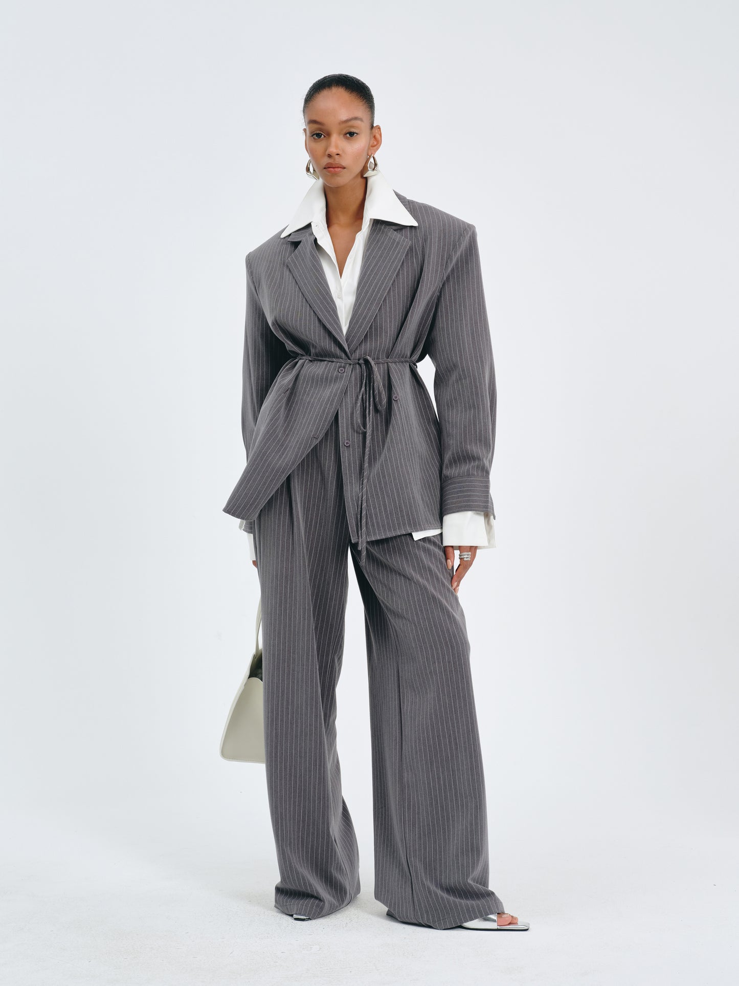 Cipher Pinstripe Trousers